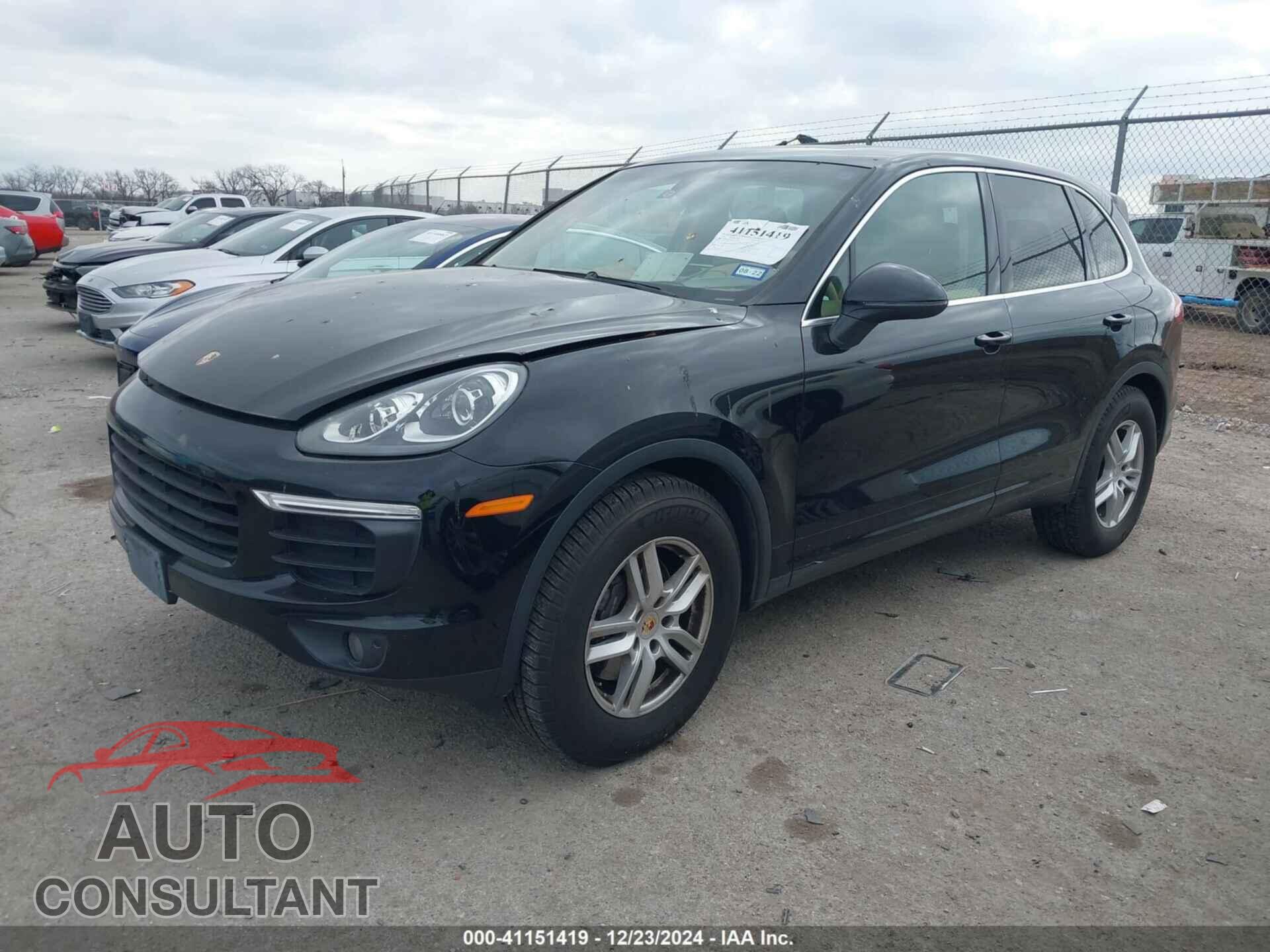 PORSCHE CAYENNE 2016 - WP1AA2A29GLA11230