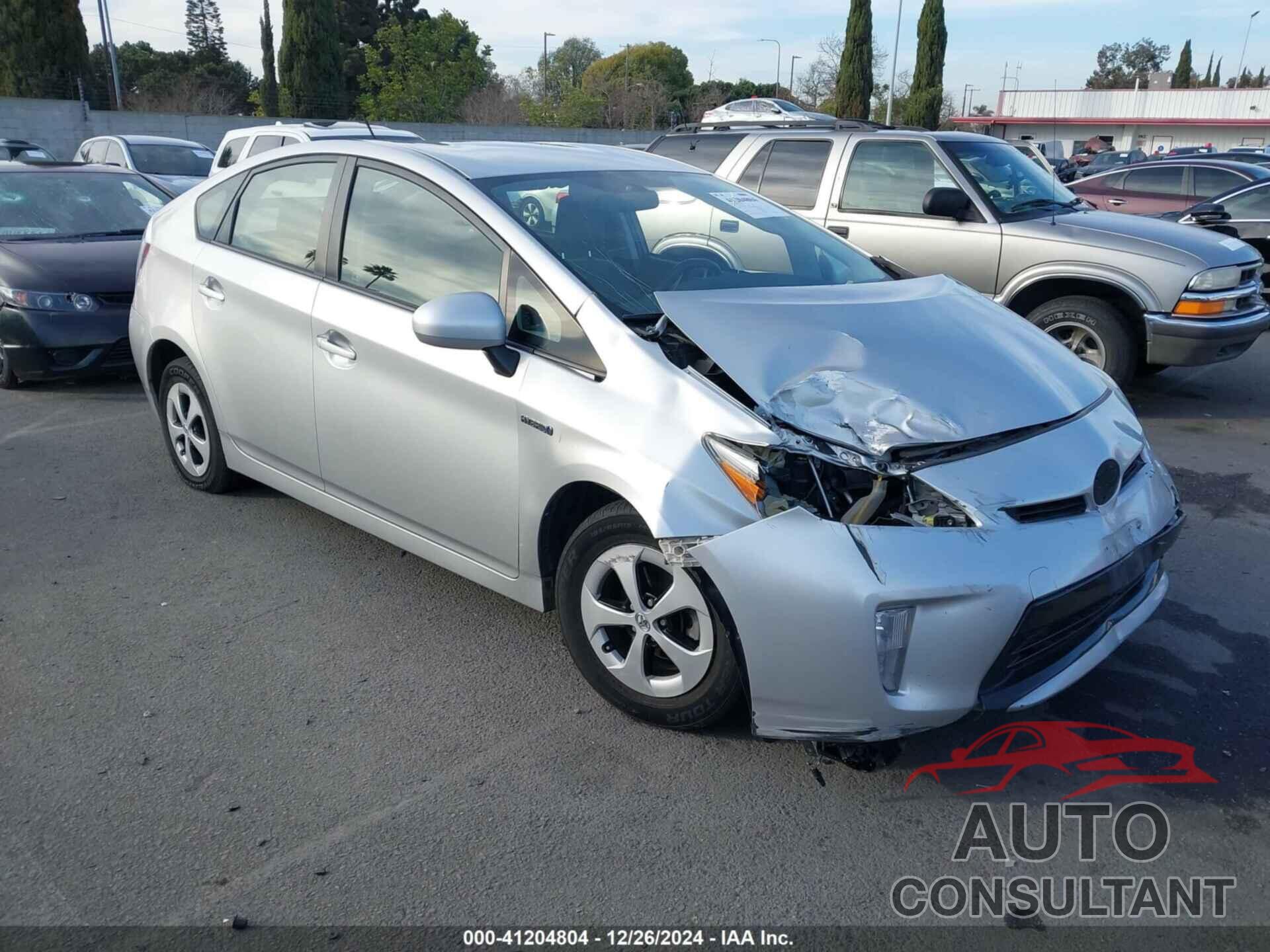 TOYOTA PRIUS 2012 - JTDKN3DU6C5383569