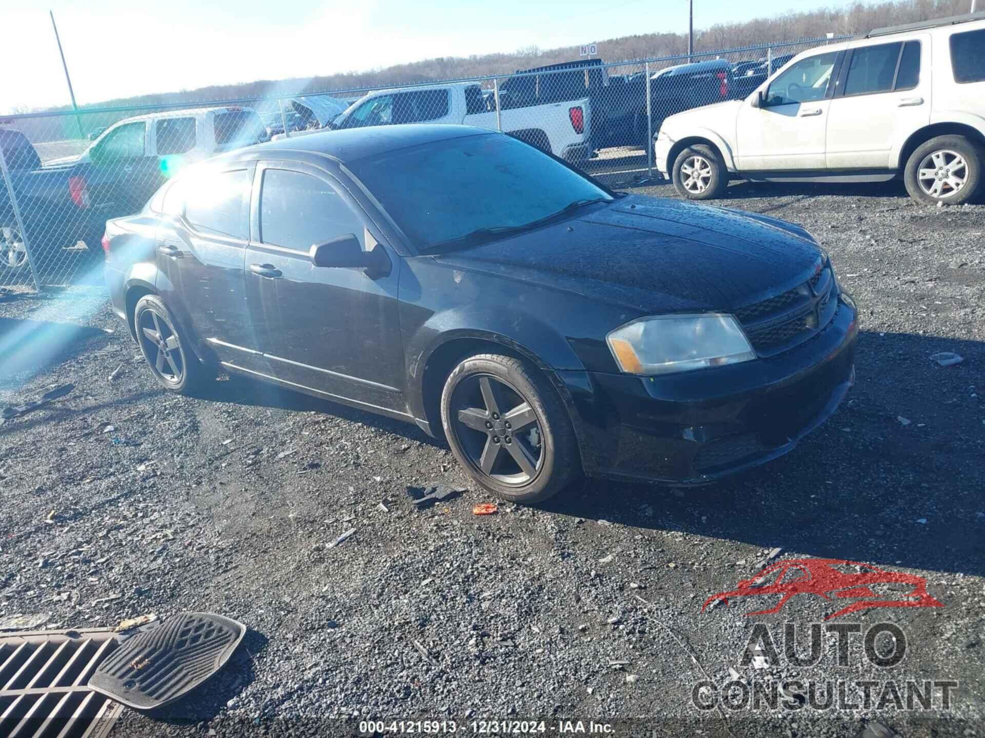 DODGE AVENGER 2013 - 1C3CDZAB9DN717127