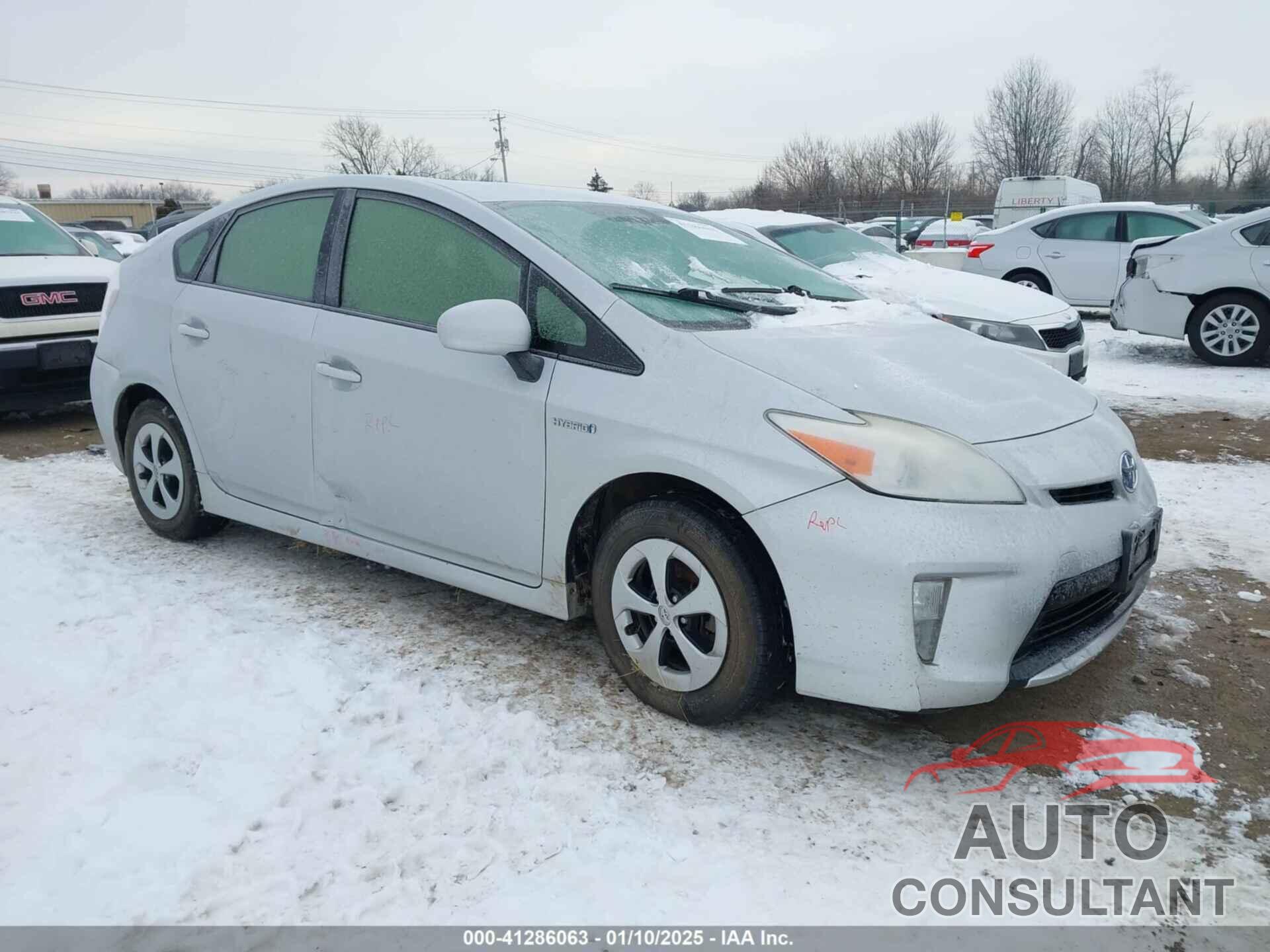 TOYOTA PRIUS 2013 - JTDKN3DU2D1627324