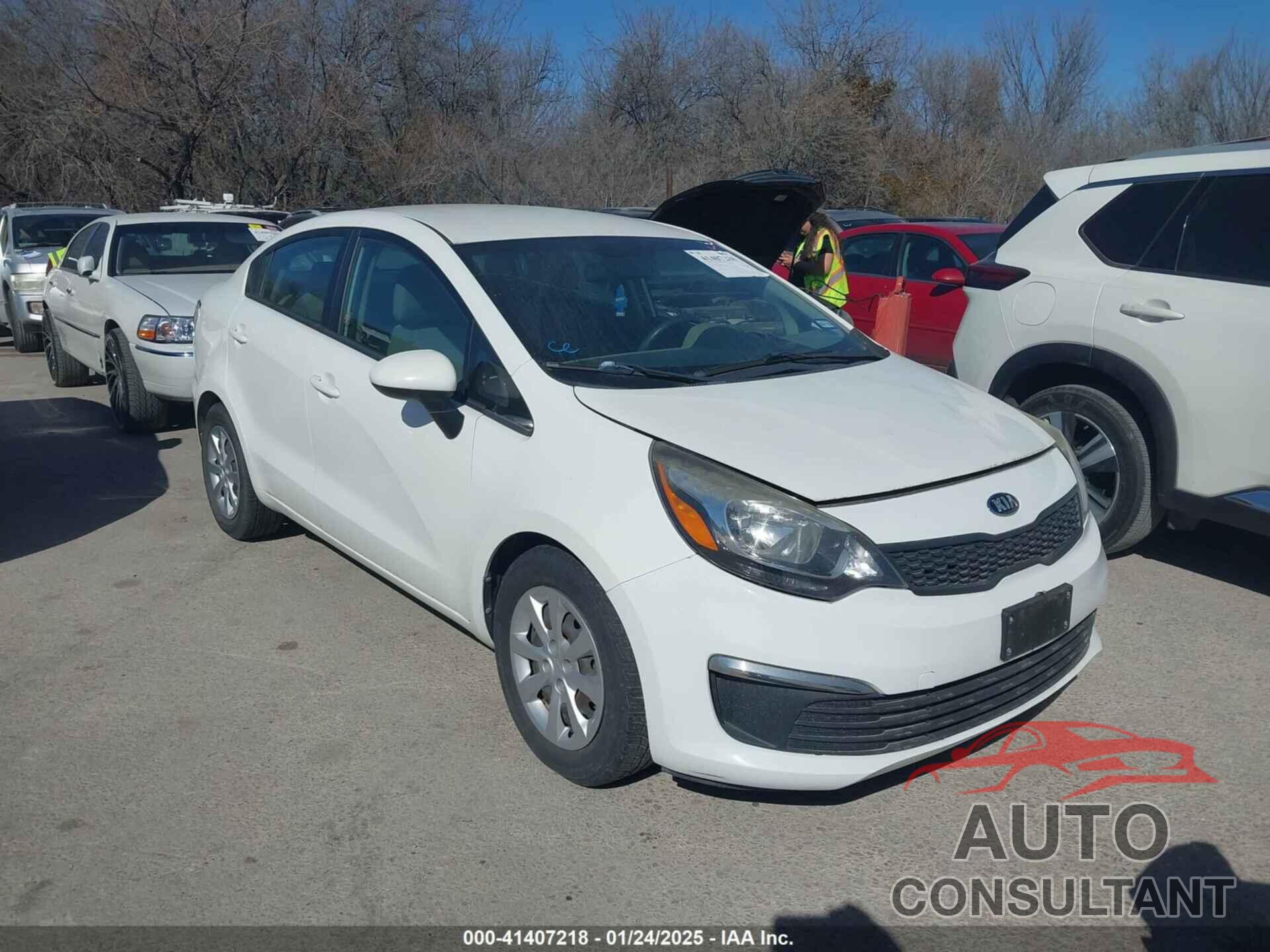 KIA RIO 2016 - KNADM4A34G6604600