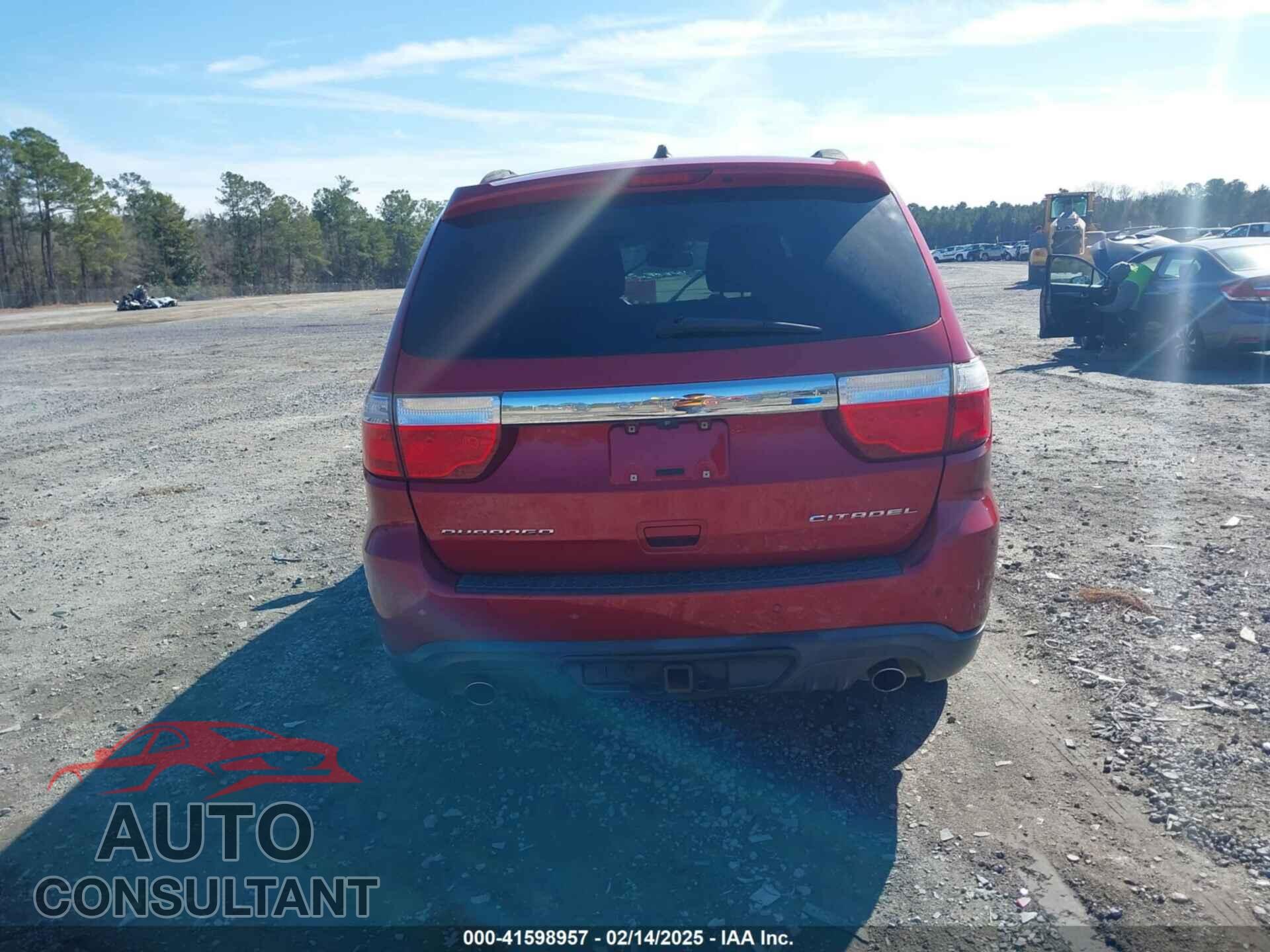 DODGE DURANGO 2011 - 1D4SD5GT0BC592515
