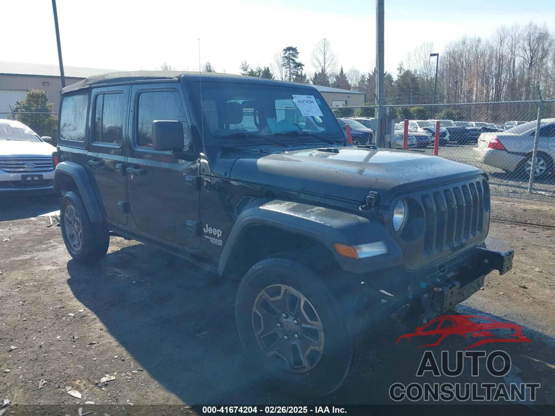 JEEP WRANGLER UNLIMITED 2018 - 1C4HJXDG4JW150840