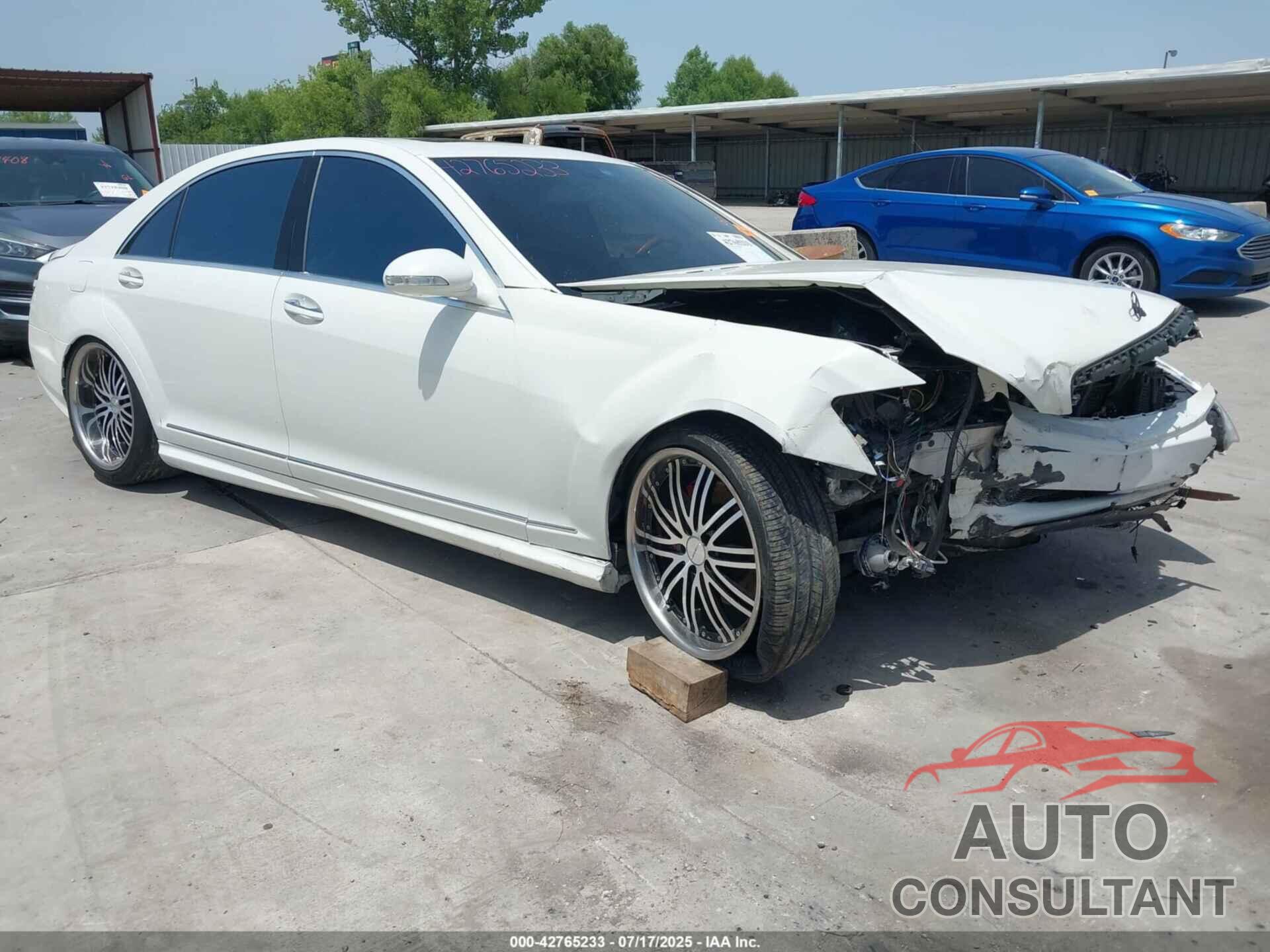 MERCEDES-BENZ S 550 2009 - WDDNG71X89A263730