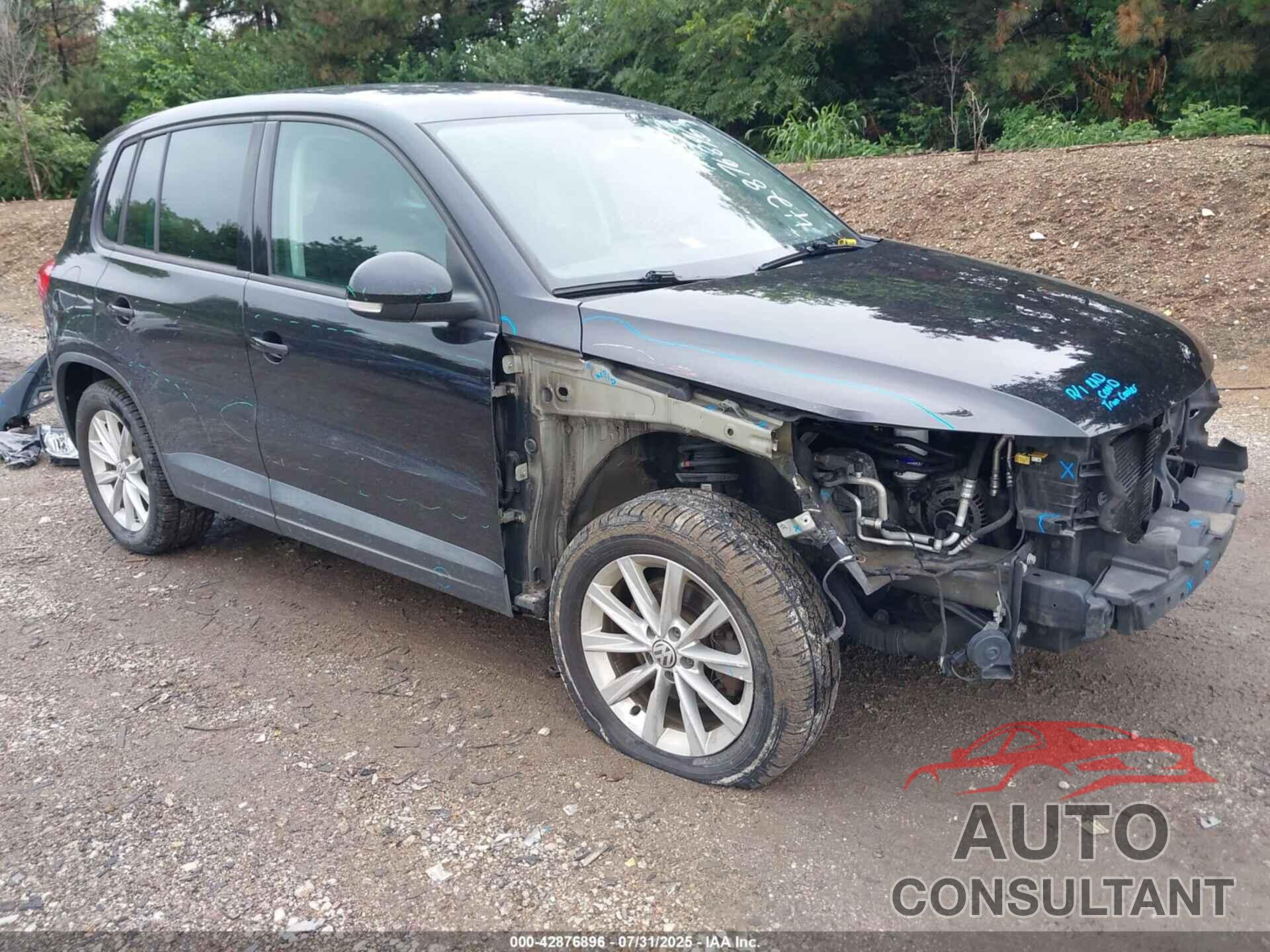 VOLKSWAGEN TIGUAN 2014 - WVGBV3AX4EW502887