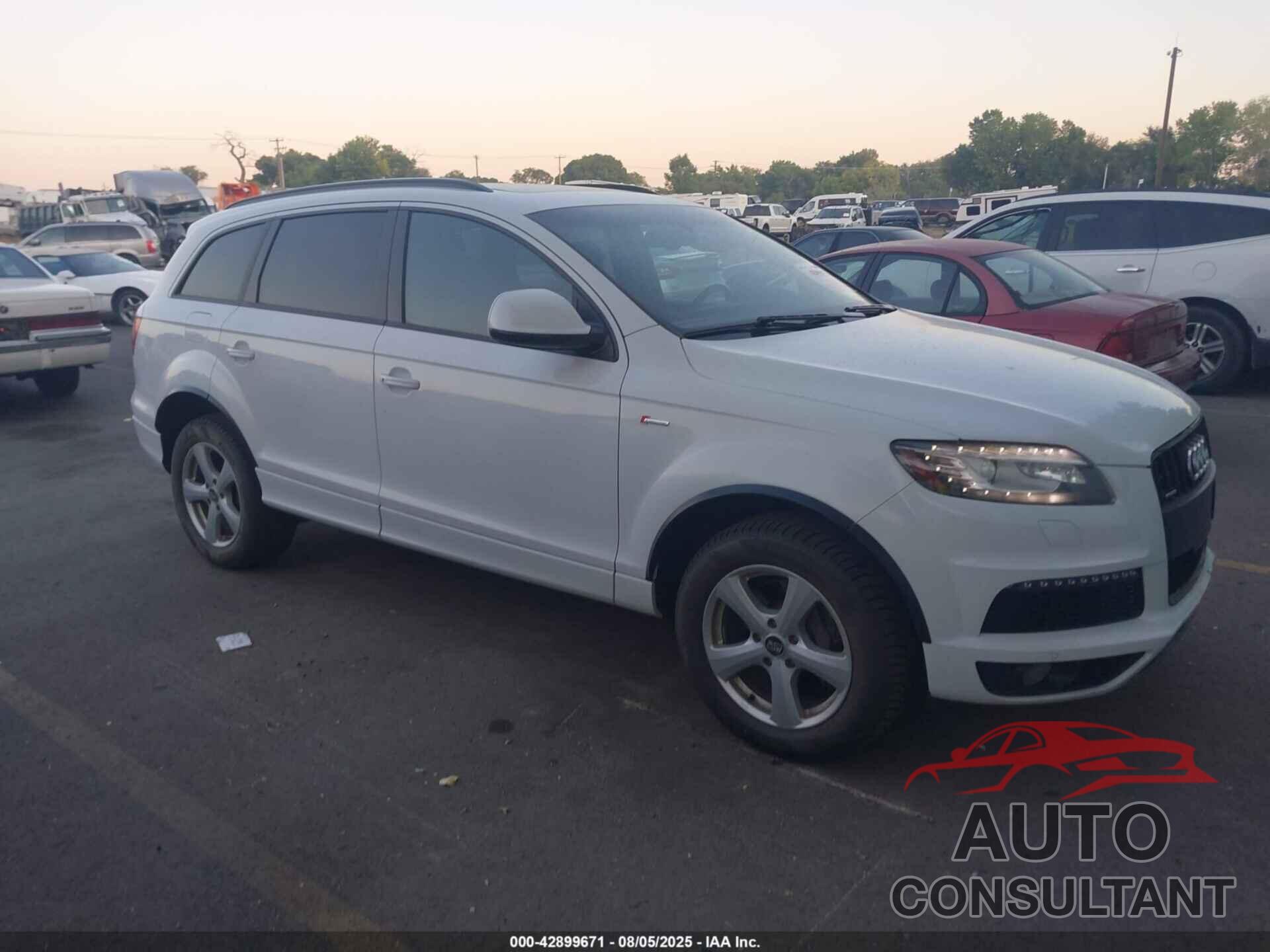 AUDI Q7 2013 - WA1DGAFE1DD015962