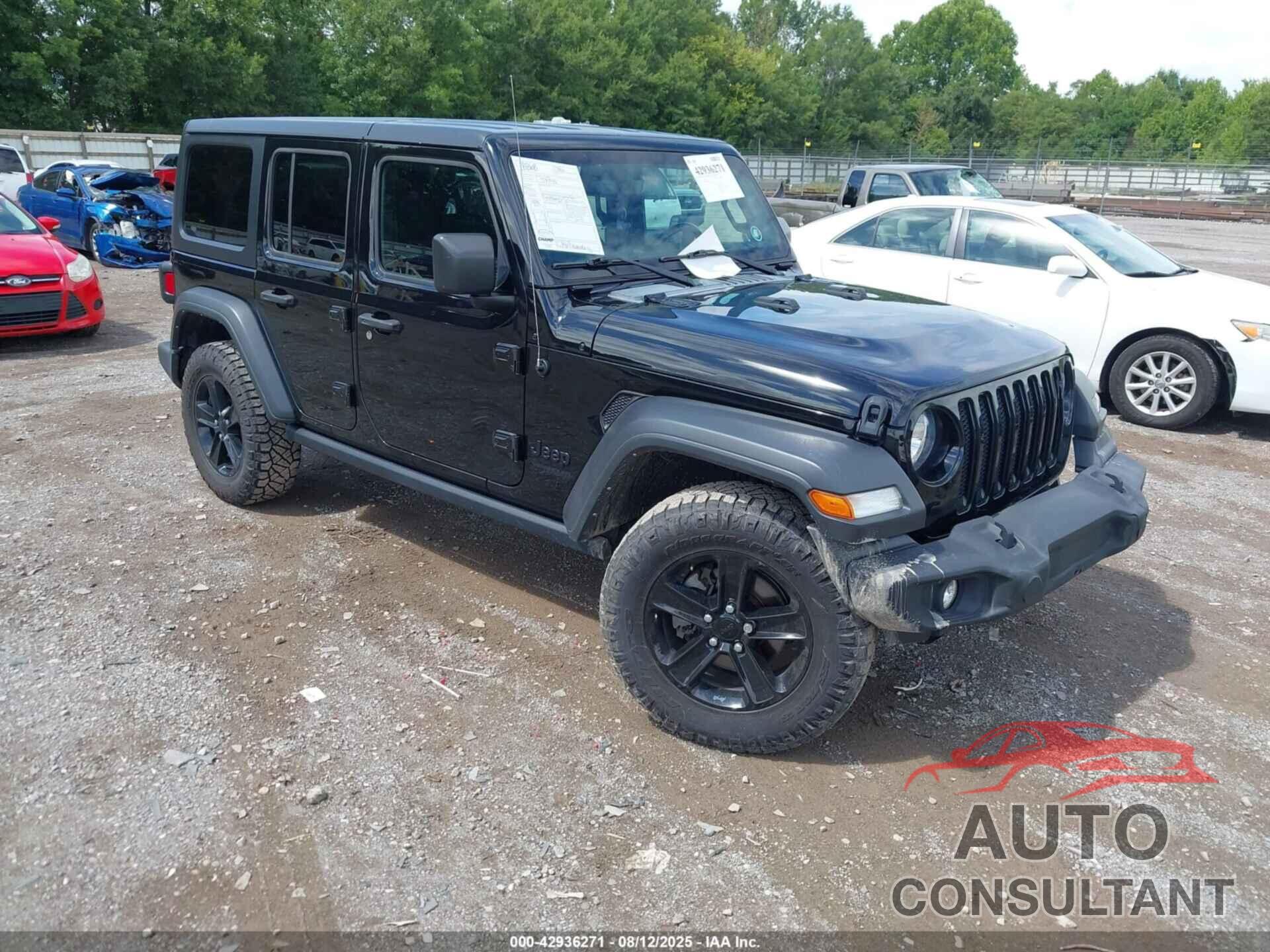 JEEP WRANGLER UNLIMITED 2022 - 1C4HJXDGXNW194444