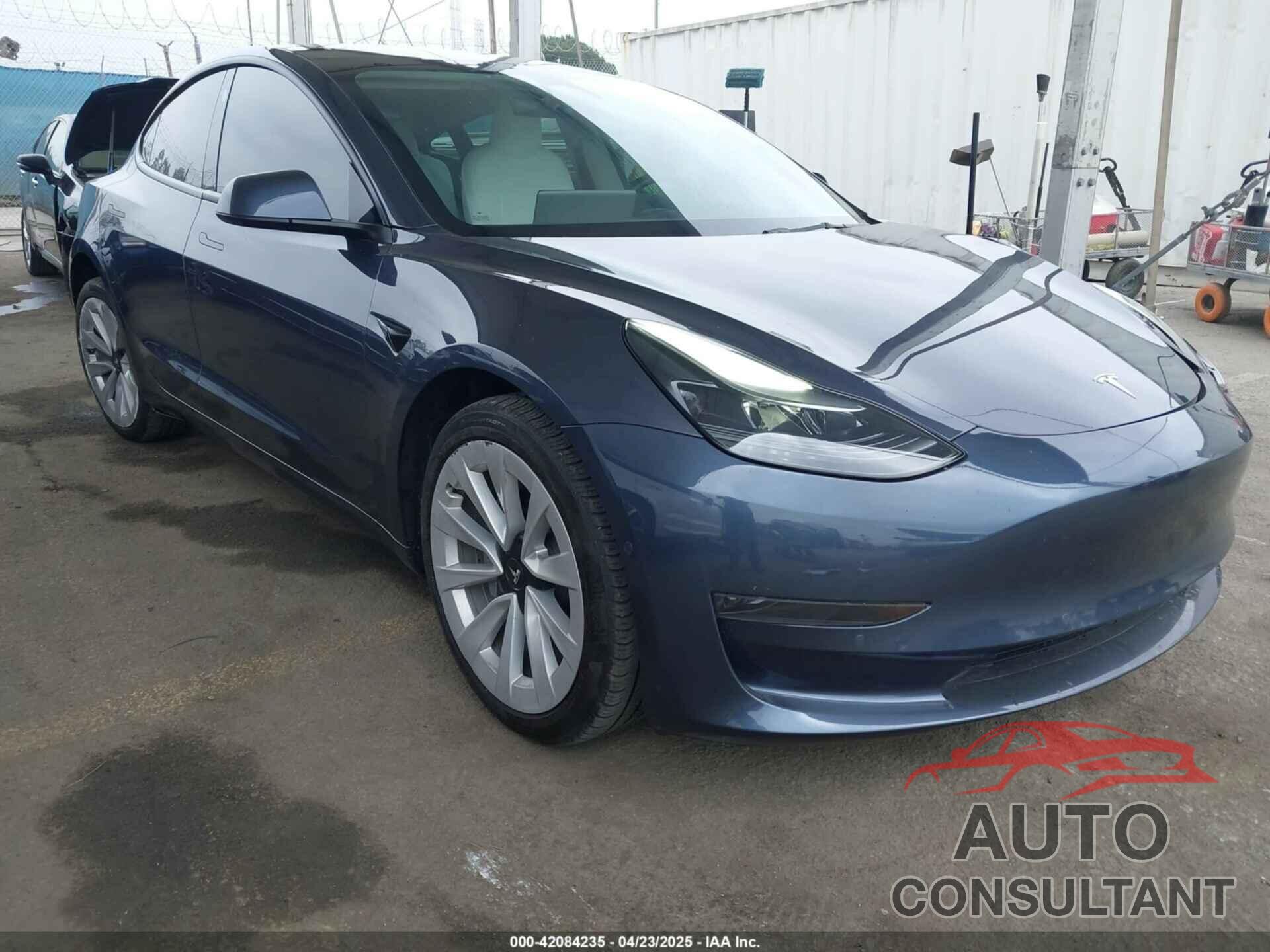 TESLA MODEL 3 2022 - 5YJ3E1EA1NF346766