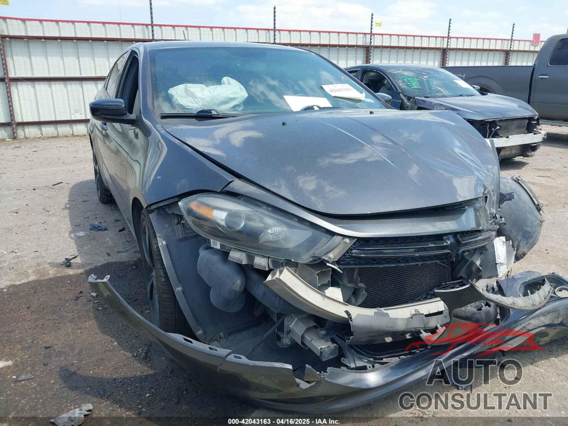 DODGE DART 2014 - 1C3CDFBB5ED776289