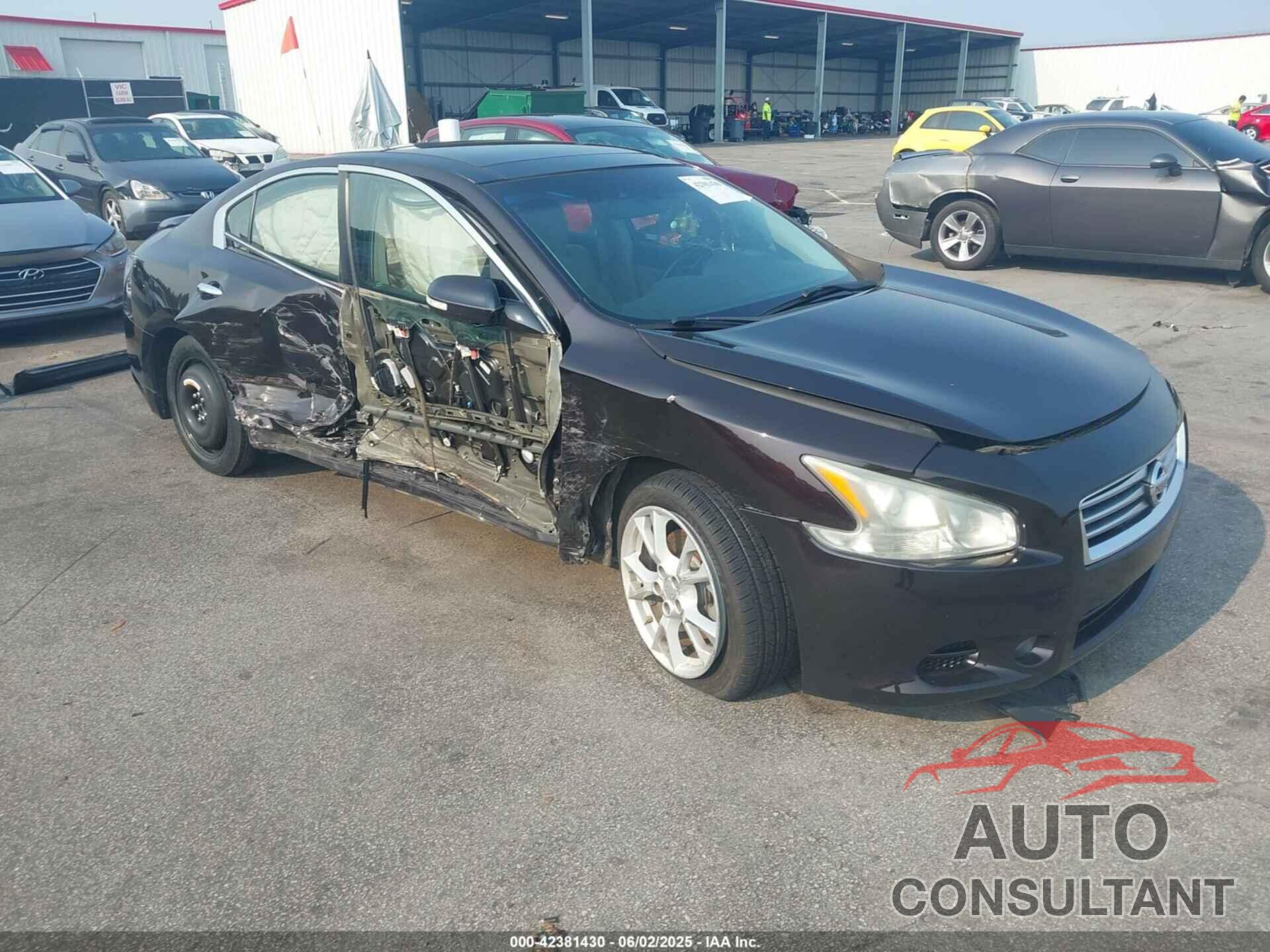 NISSAN MAXIMA 2012 - 1N4AA5AP5CC854873