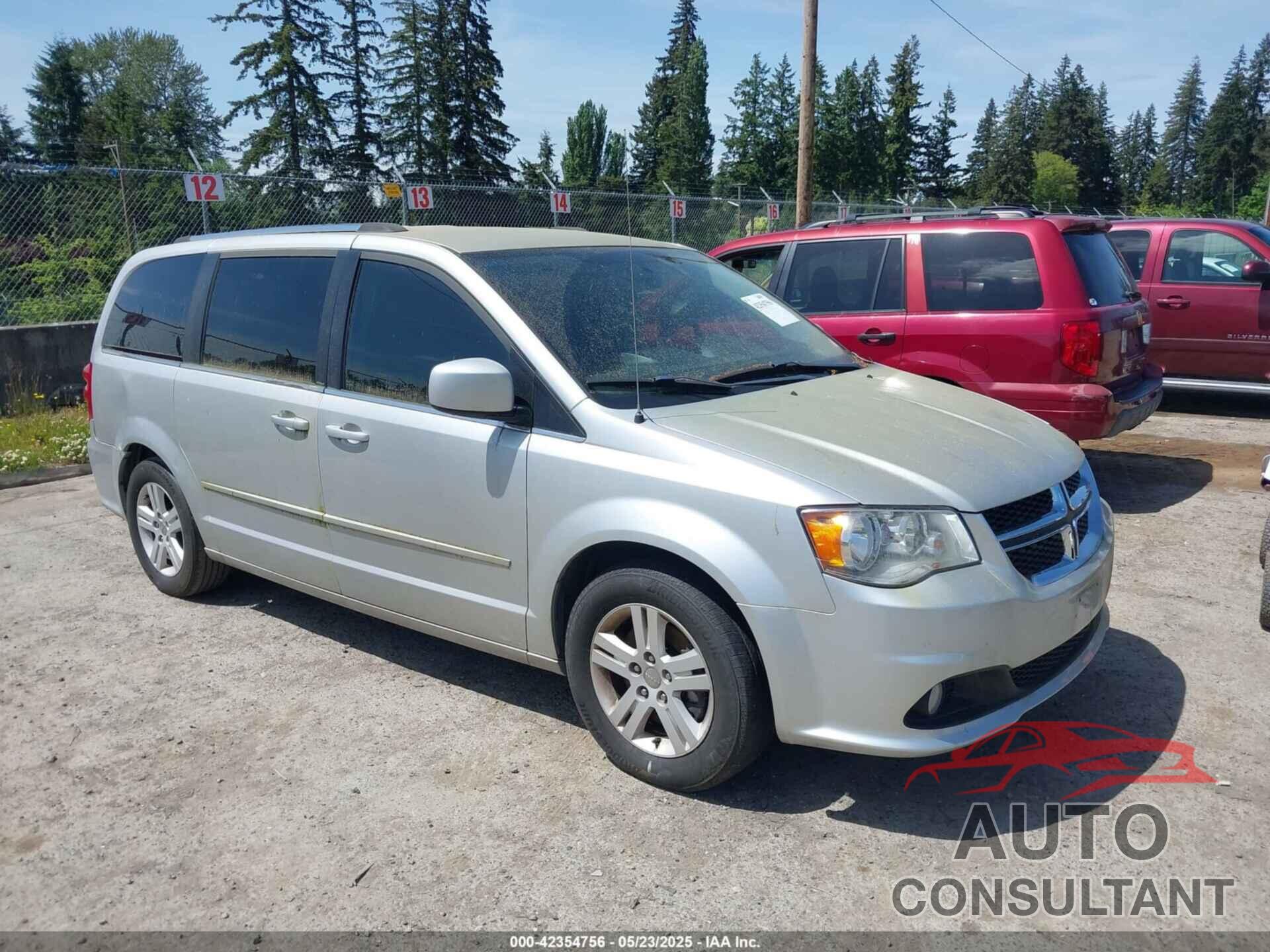 DODGE GRAND CARAVAN 2012 - 2C4RDGDG8CR131022