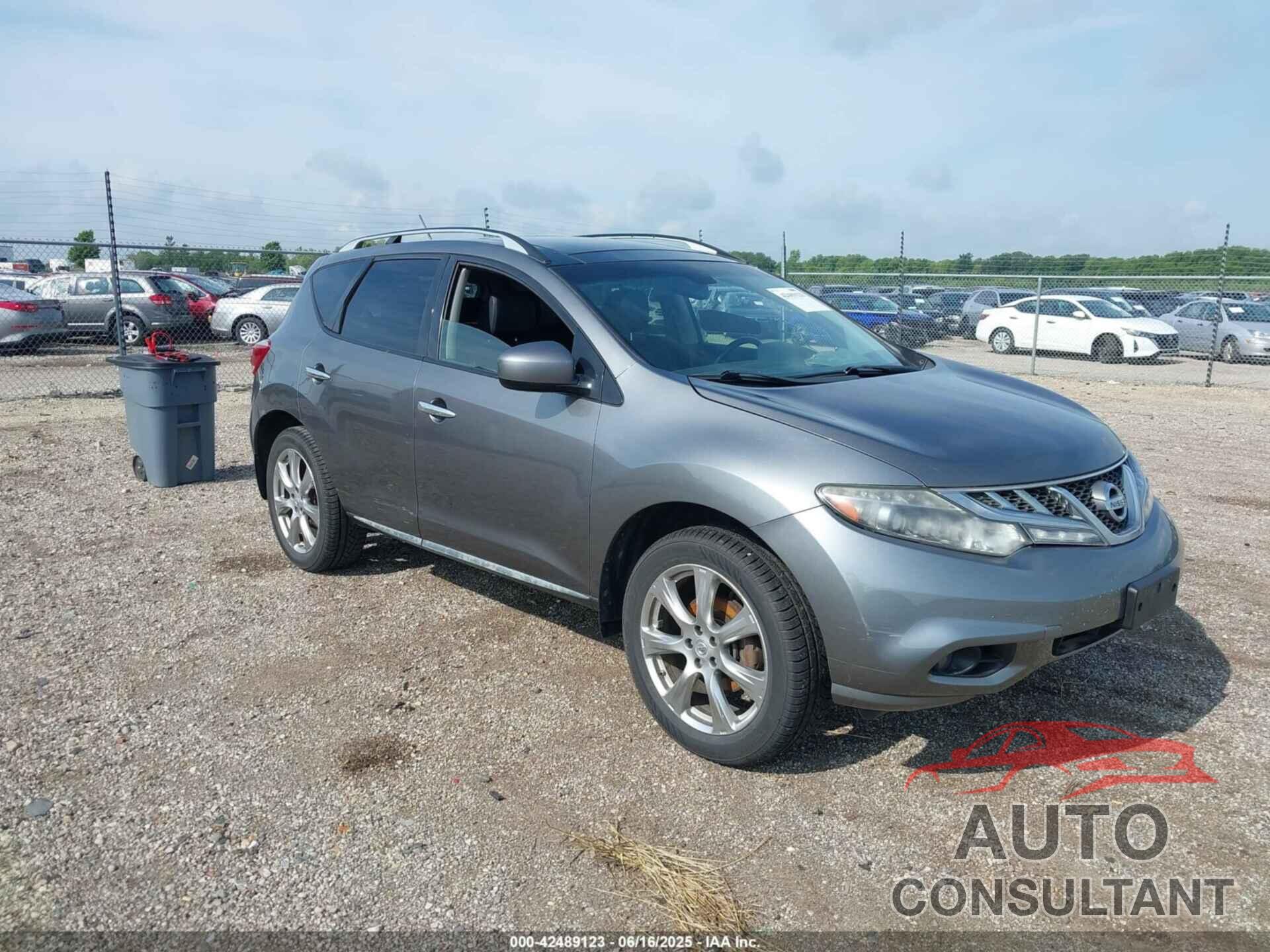 NISSAN MURANO 2013 - JN8AZ1MW1DW308316