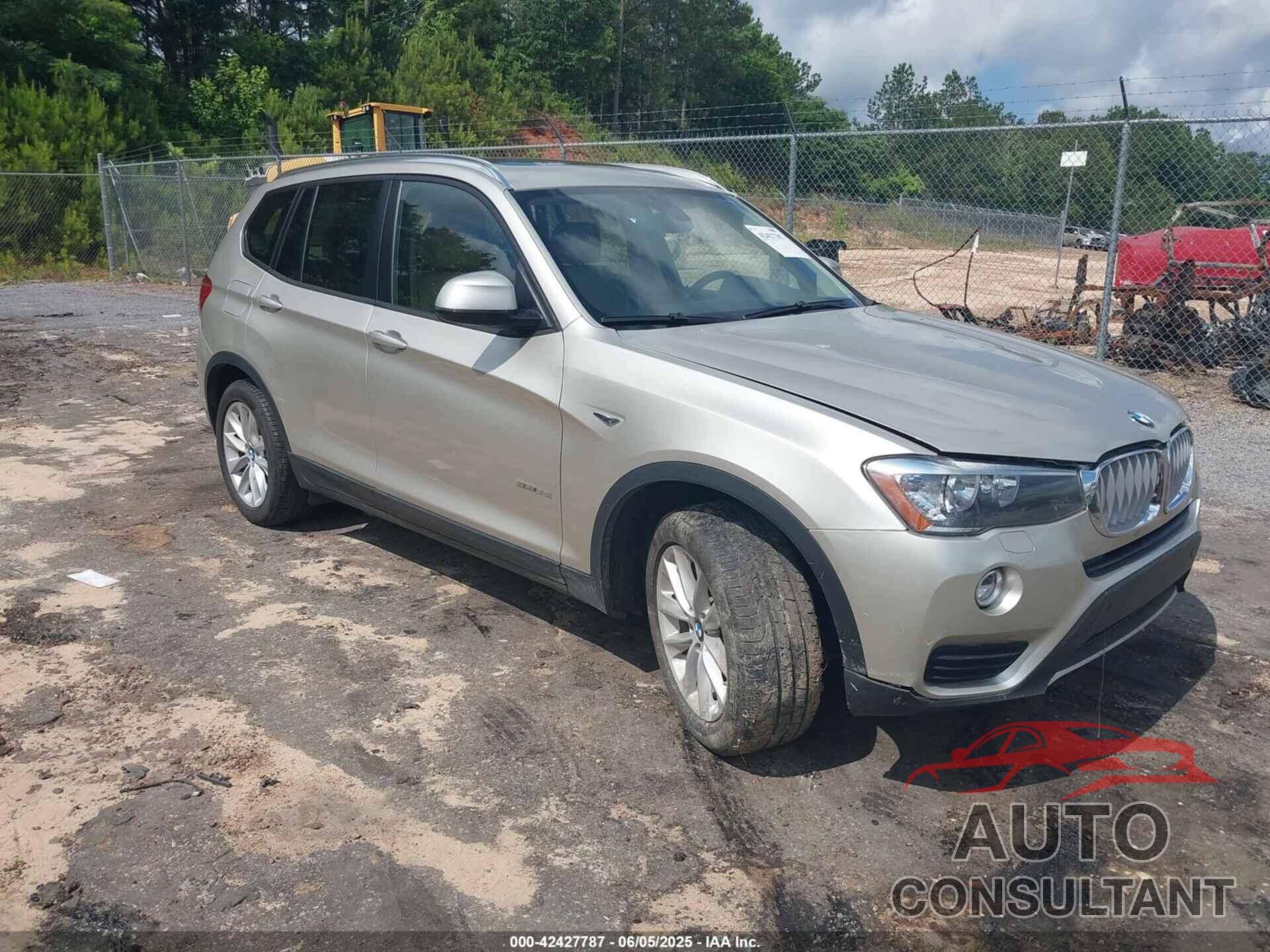 BMW X3 2017 - 5UXWZ7C36H0V87698