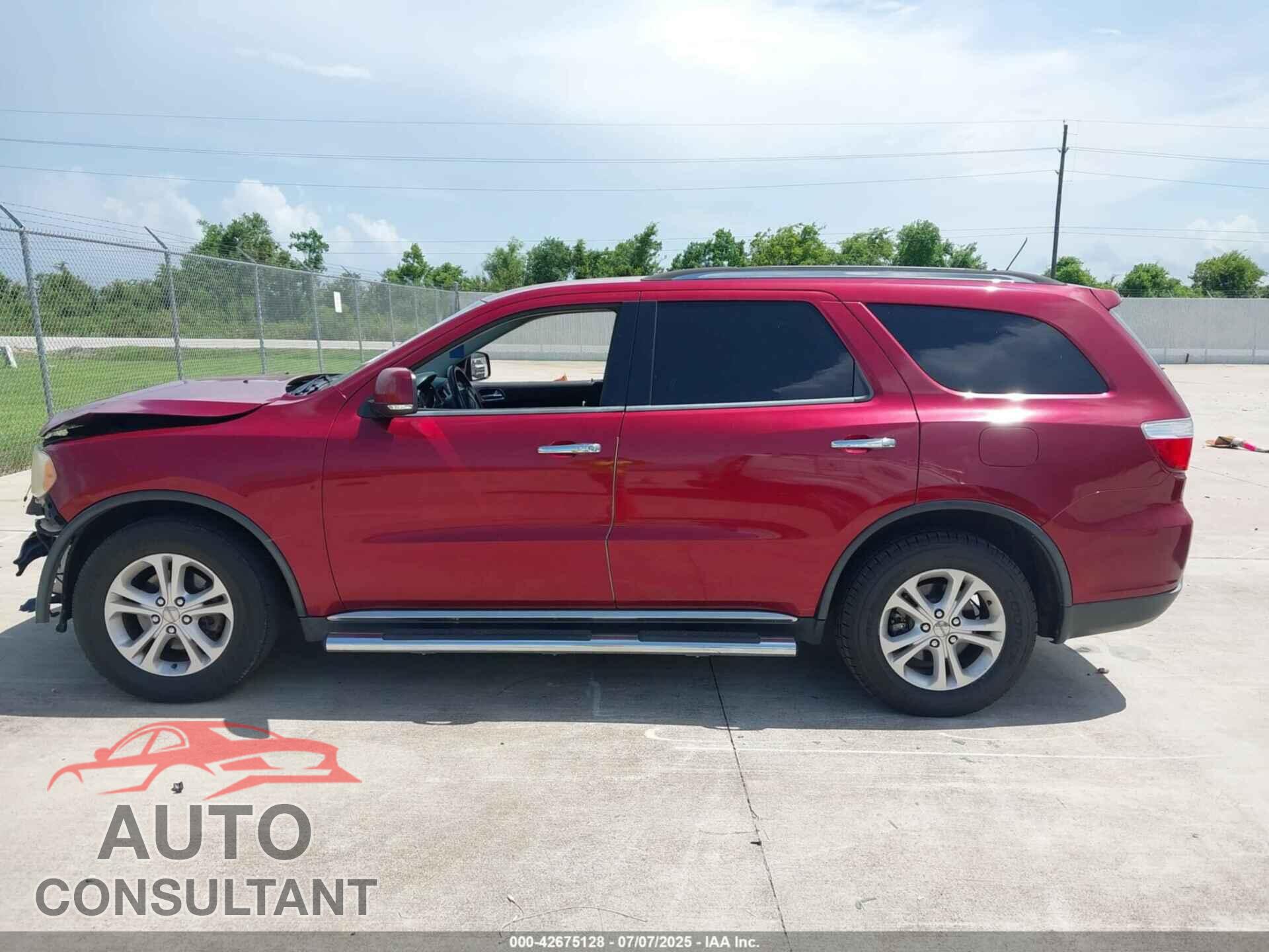 DODGE DURANGO 2013 - 1C4RDHDG9DC650984