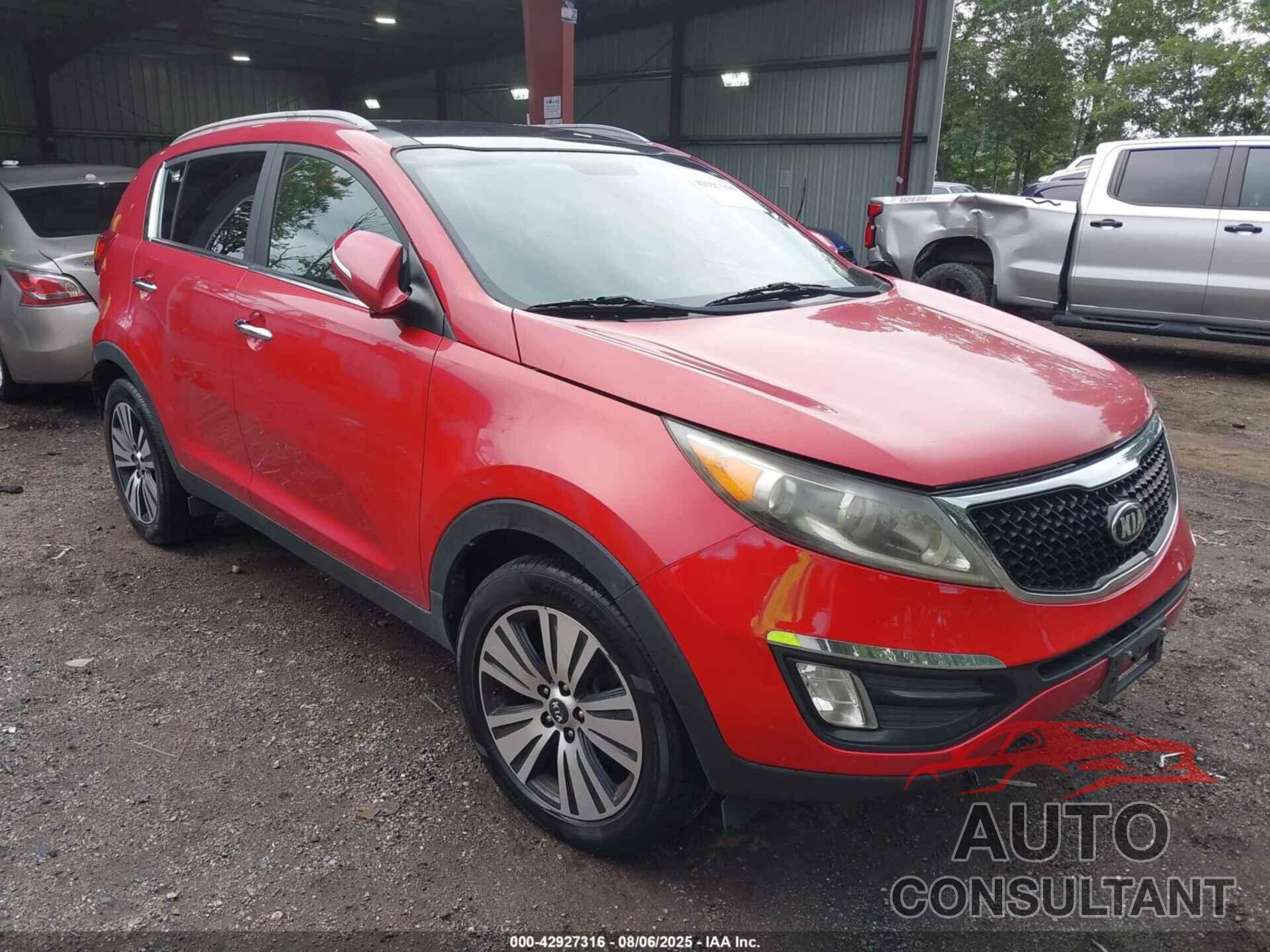 KIA SPORTAGE 2015 - KNDPC3AC6F7710830