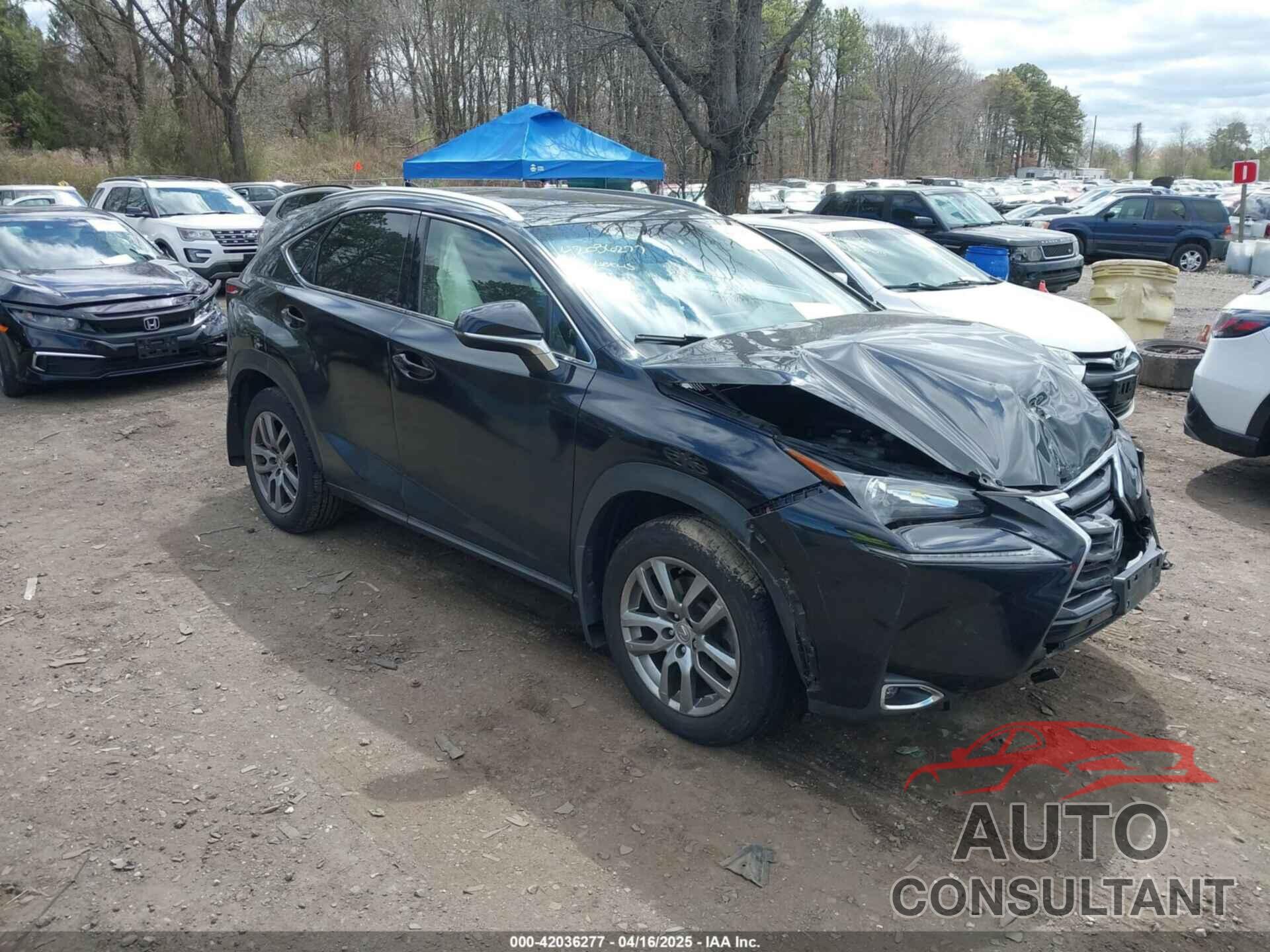 LEXUS NX 200T 2016 - JTJBARBZ8G2077152