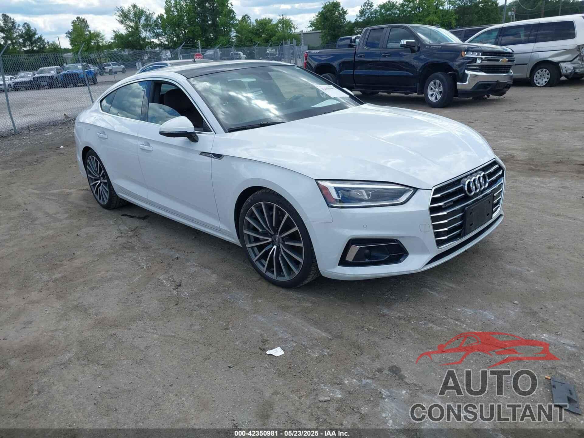 AUDI A5 2018 - WAUCNCF53JA018391