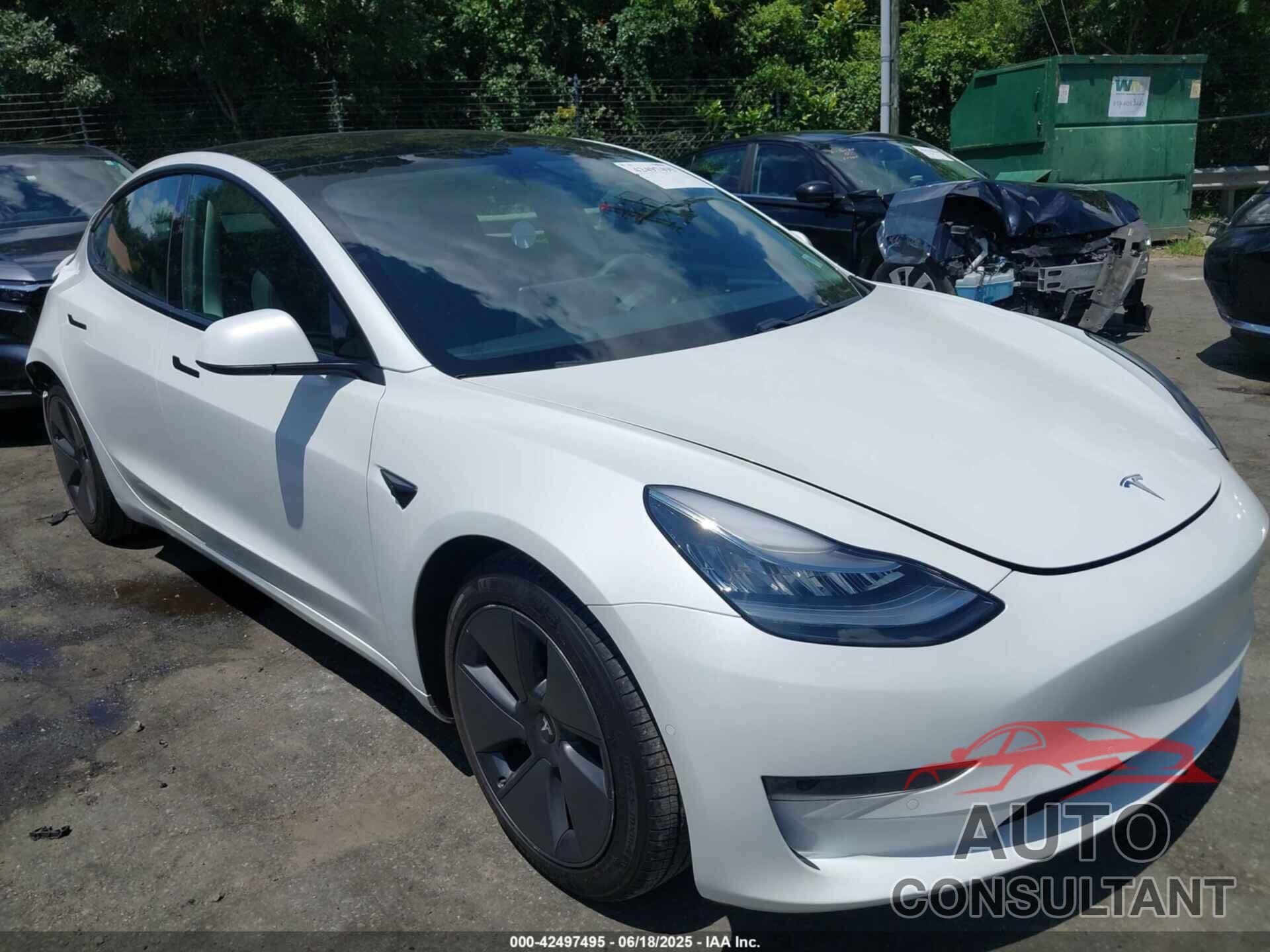 TESLA MODEL 3 2021 - 5YJ3E1EA3MF852100