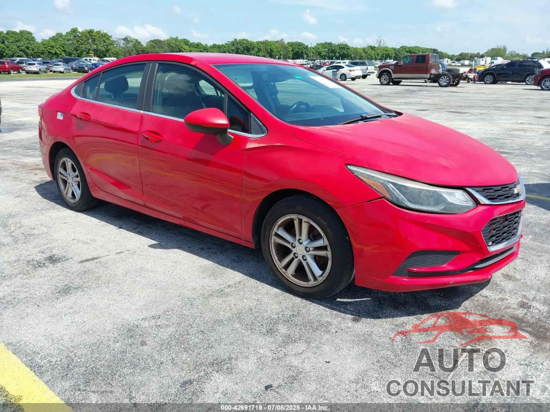 CHEVROLET CRUZE 2016 - 1G1BE5SM9G7311301