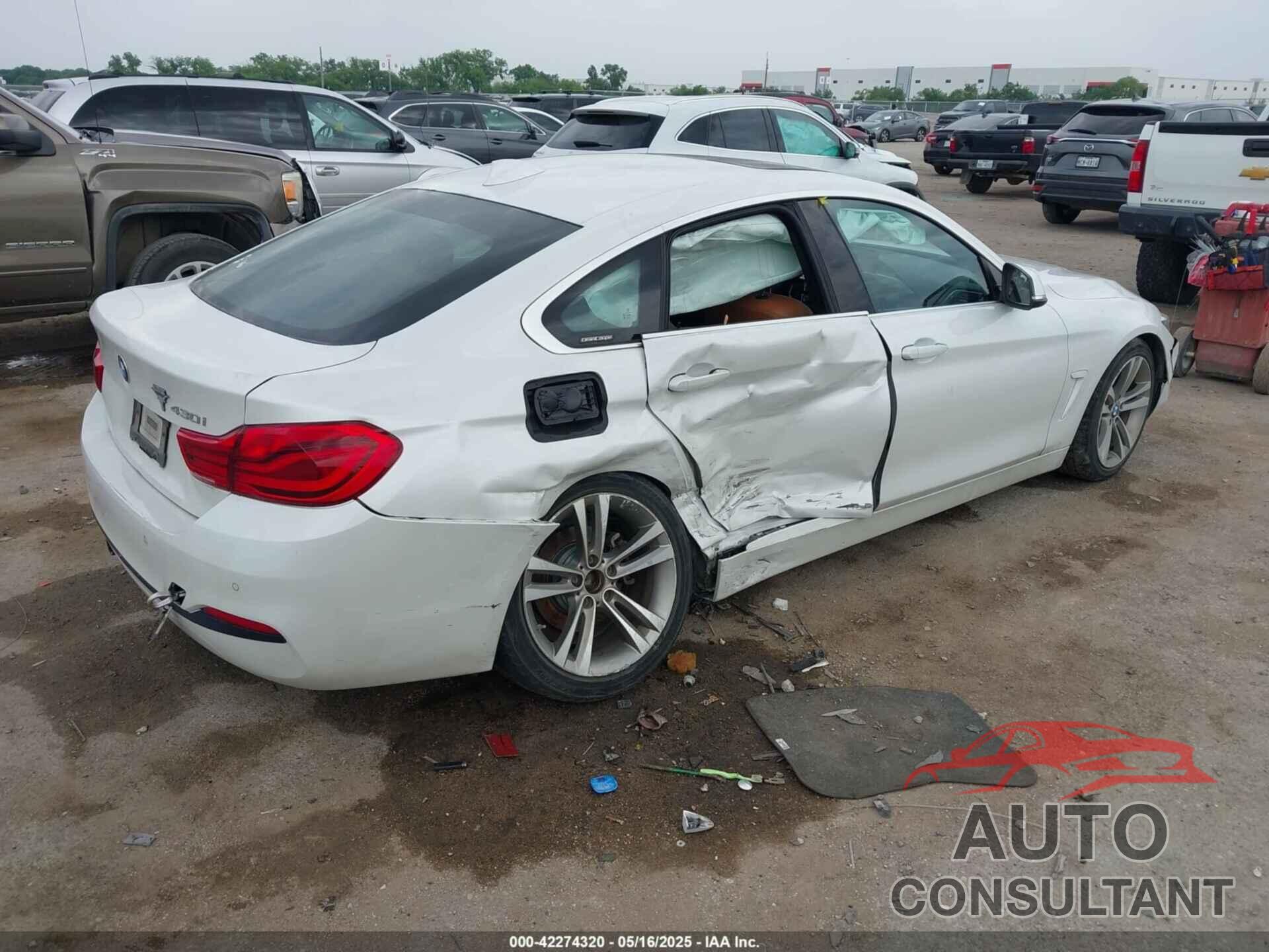 BMW 430I GRAN COUPE 2019 - WBA4J1C53KBM14633