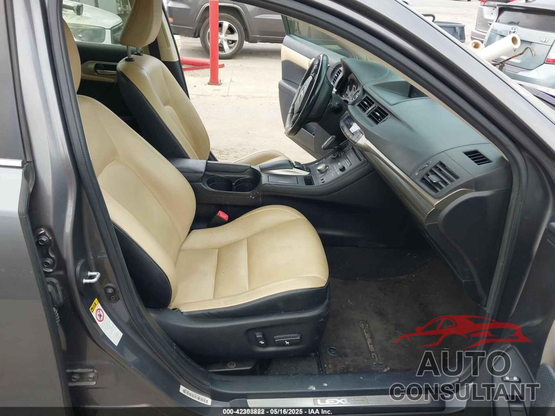 LEXUS CT 200H 2015 - JTHKD5BH2F2216165