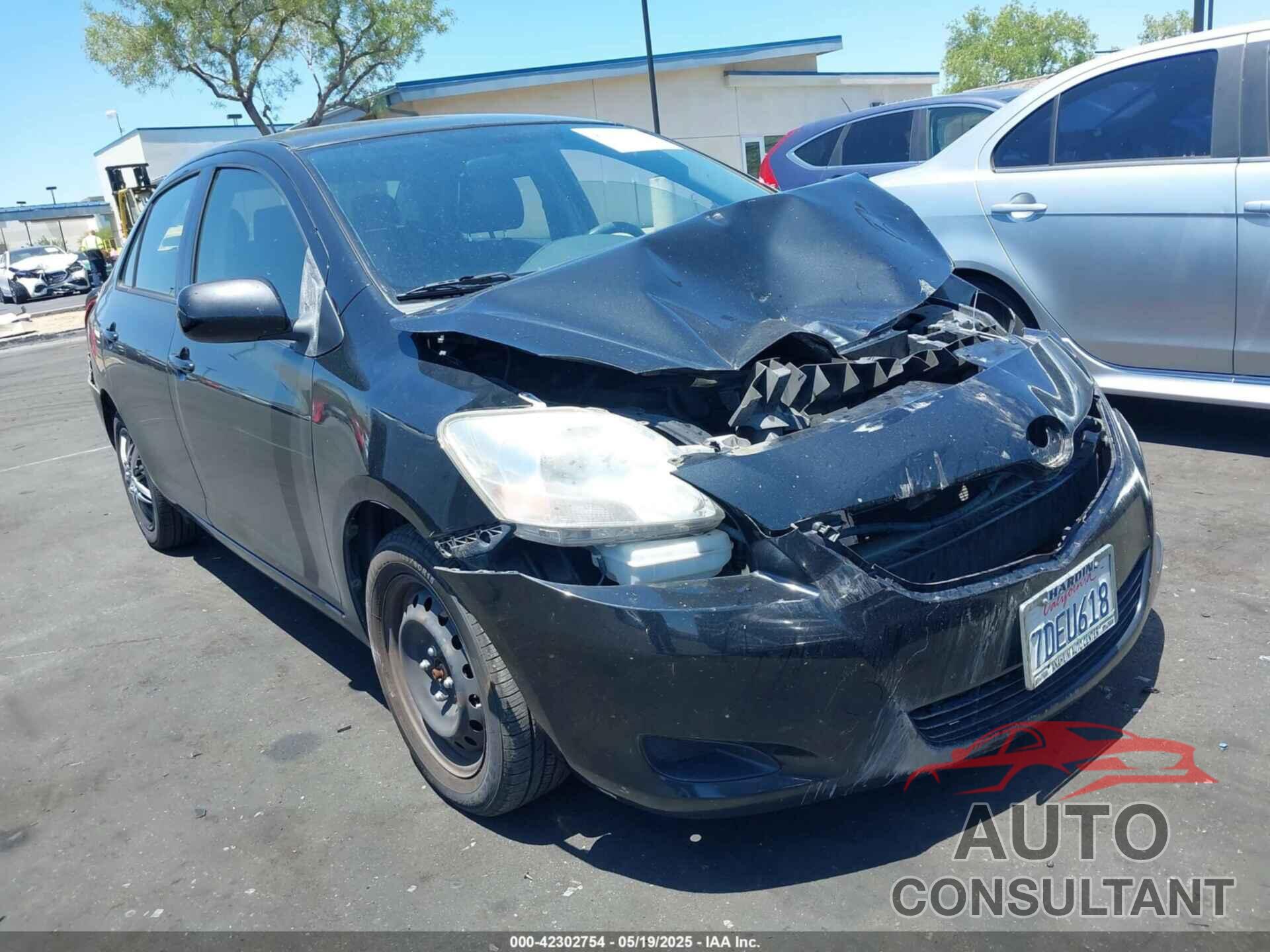 TOYOTA YARIS 2012 - JTDBT4K37CL032753
