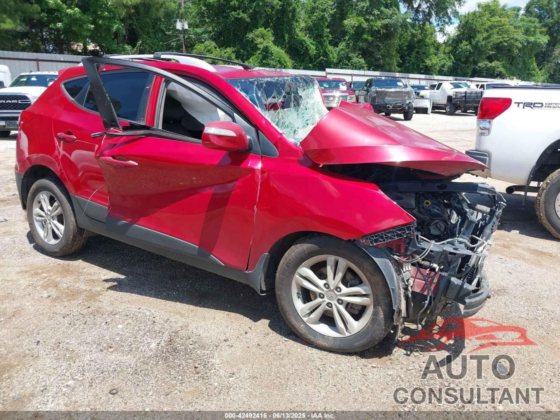 HYUNDAI TUCSON 2012 - KM8JU3AC7CU489802