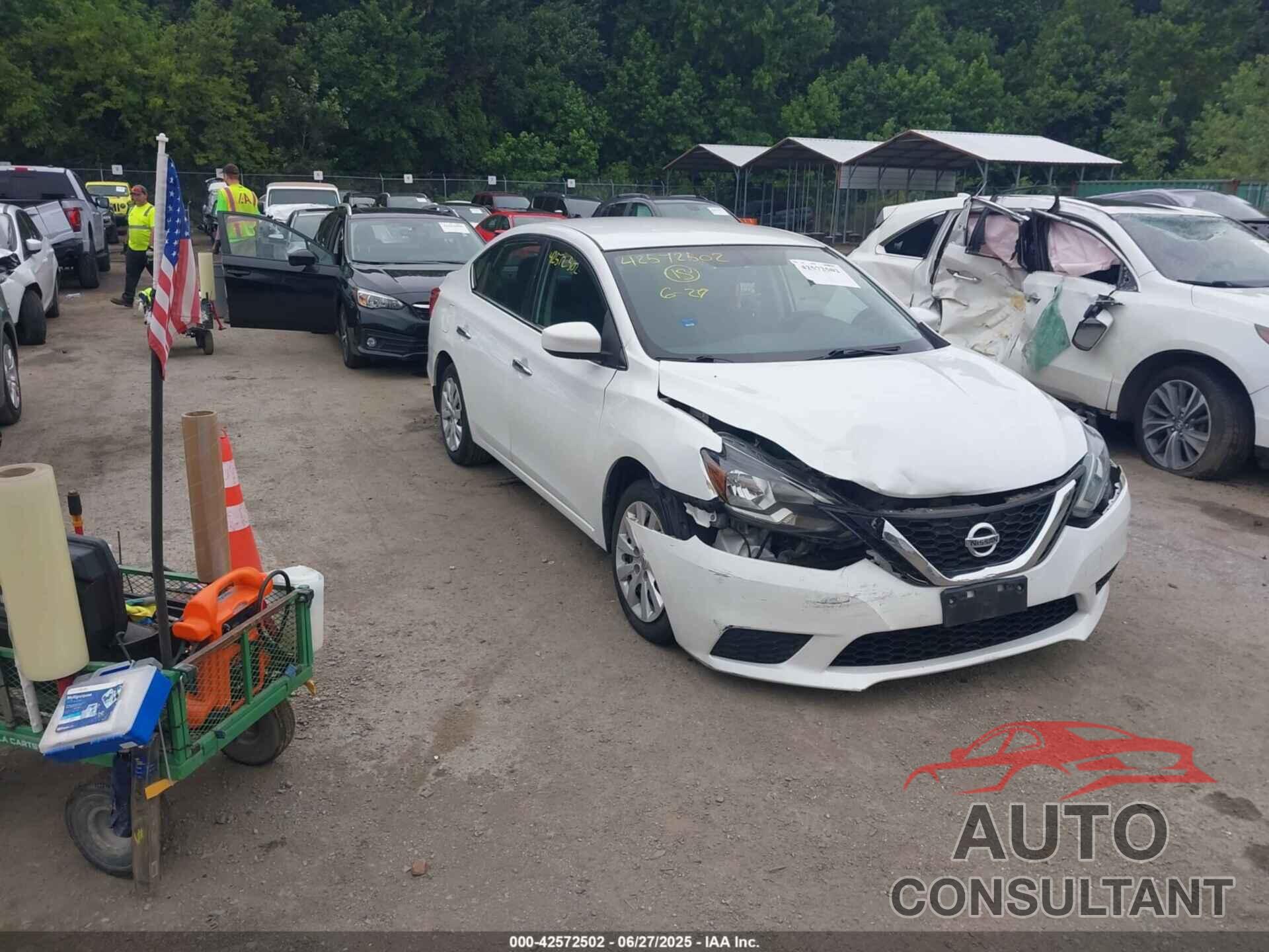 NISSAN SENTRA 2016 - 3N1AB7AP2GY333760