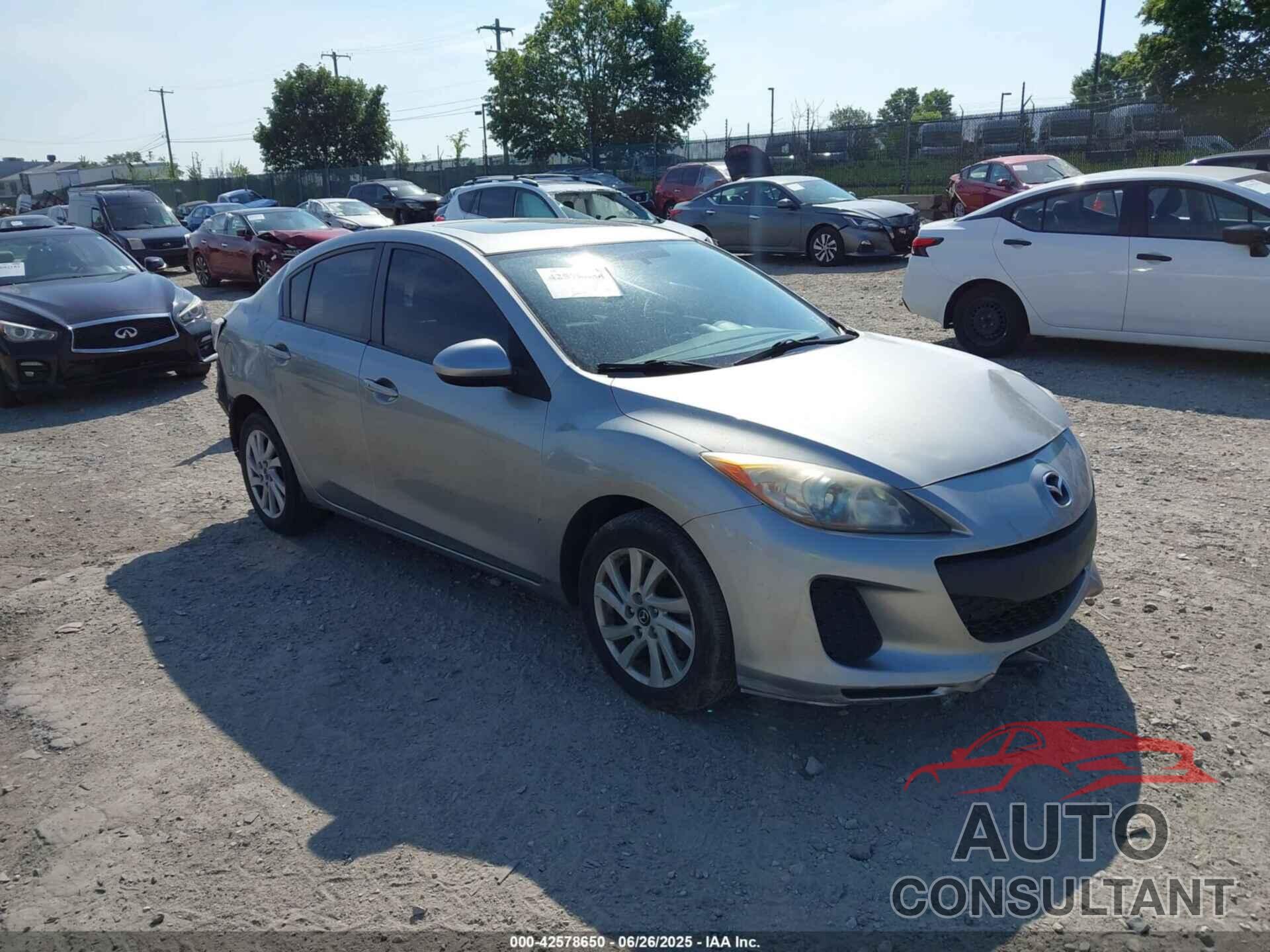 MAZDA MAZDA3 2013 - JM1BL1WP5D1823713