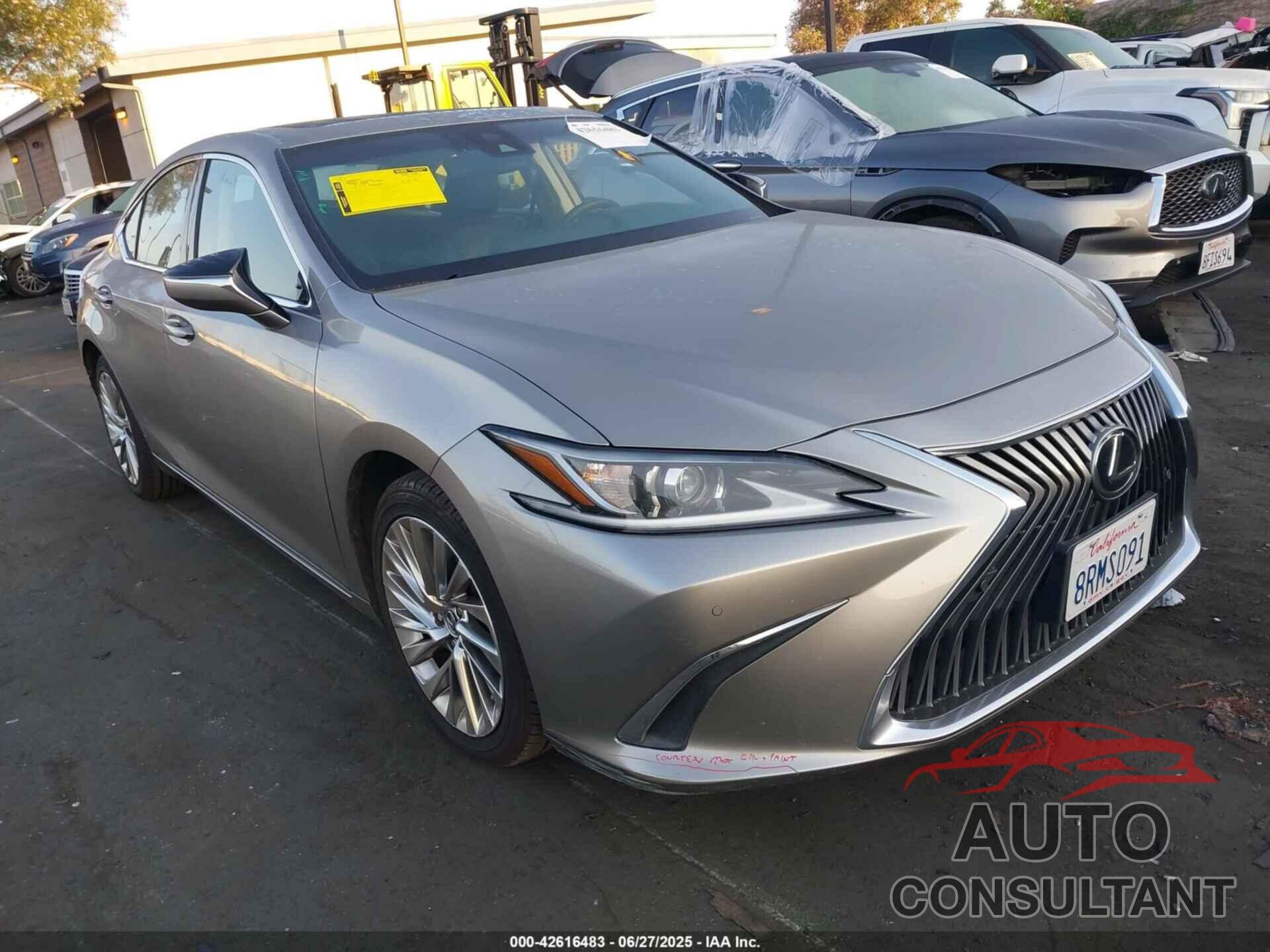 LEXUS ES 350 2020 - 58AEZ1B14LU054653