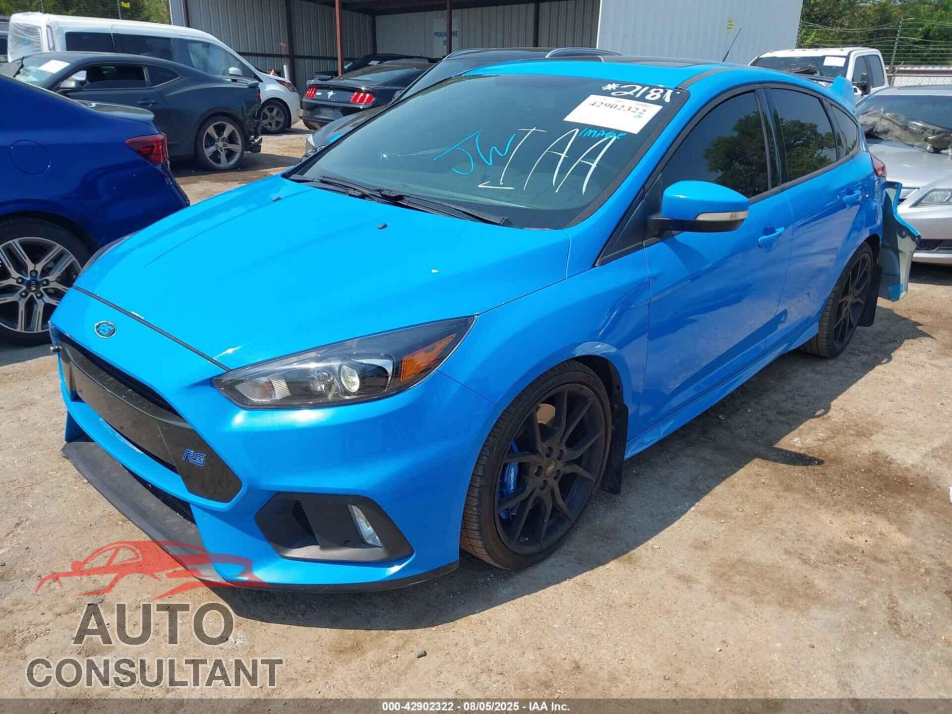 FORD FOCUS RS 2017 - WF0DP3TH0H4122181