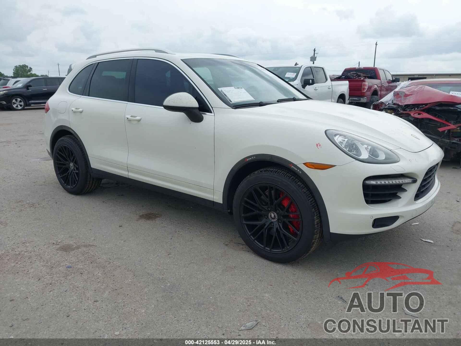 PORSCHE CAYENNE 2012 - WP1AC2A22CLA81995