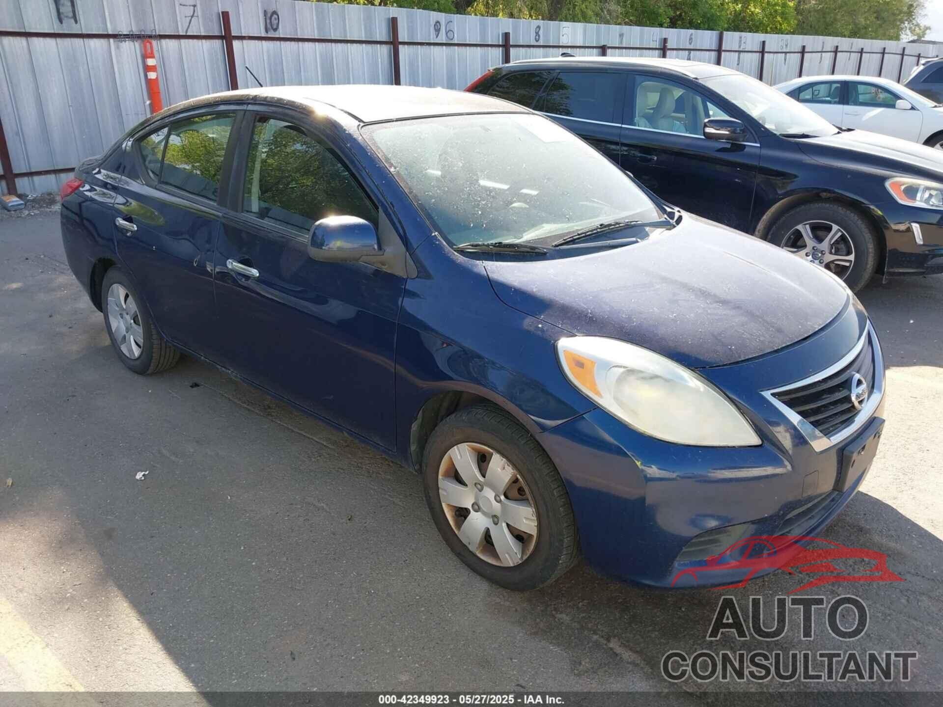 NISSAN VERSA 2012 - 3N1CN7AP0CL822889