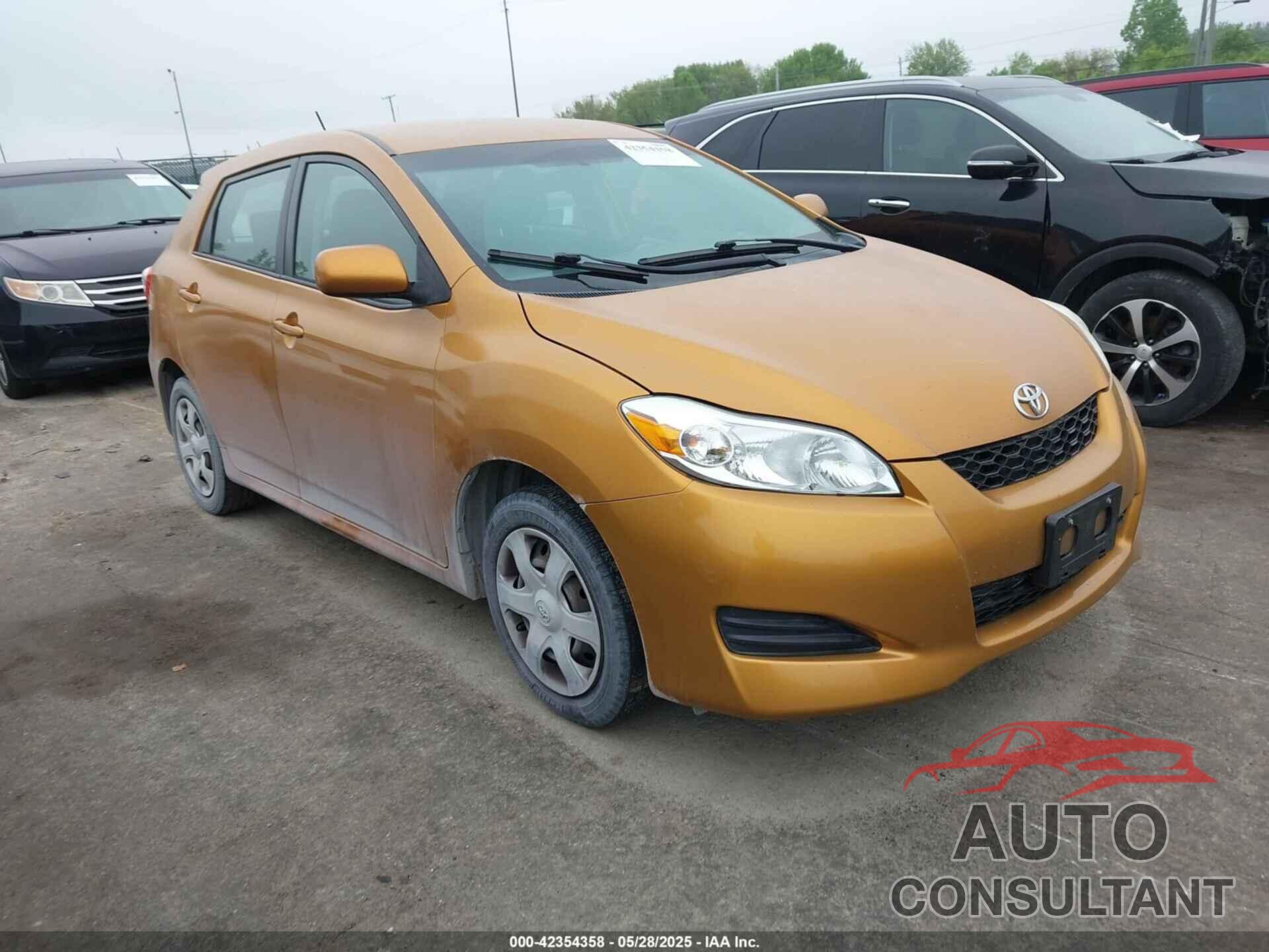 TOYOTA MATRIX 2010 - 2T1KU4EE4AC299461