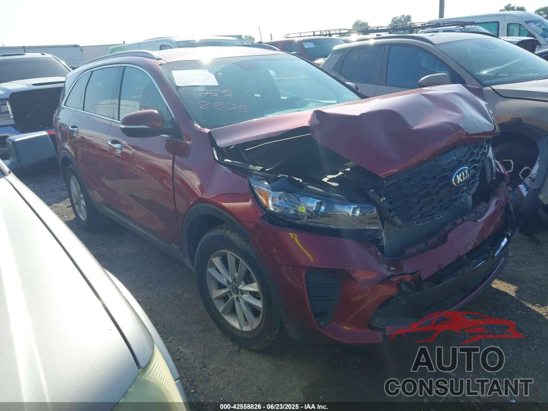 KIA SORENTO 2019 - 5XYPGDA39KG592358