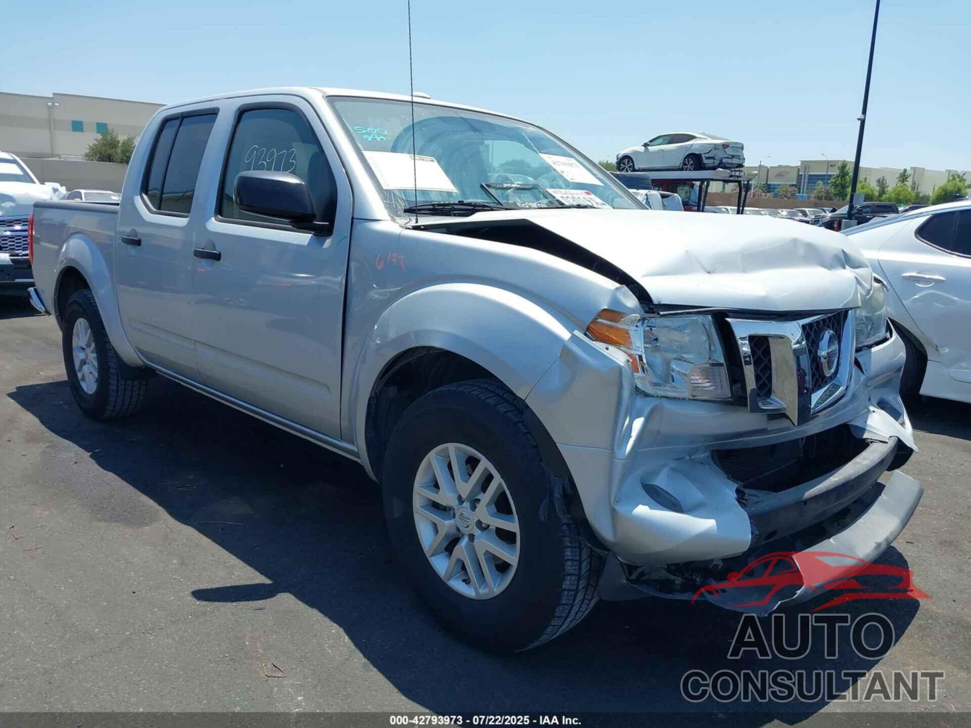 NISSAN FRONTIER 2018 - 1N6AD0ER6JN767496