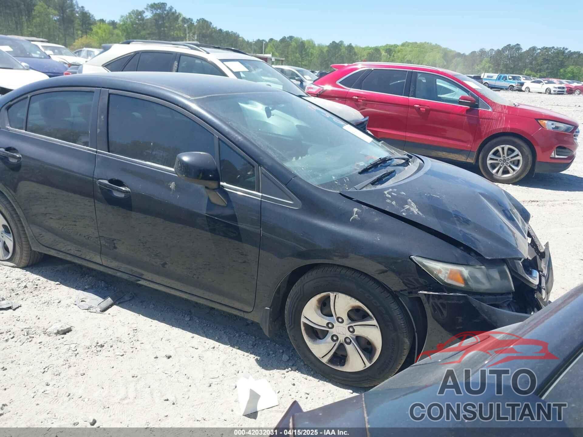 HONDA CIVIC 2013 - 19XFB2F53DE098053