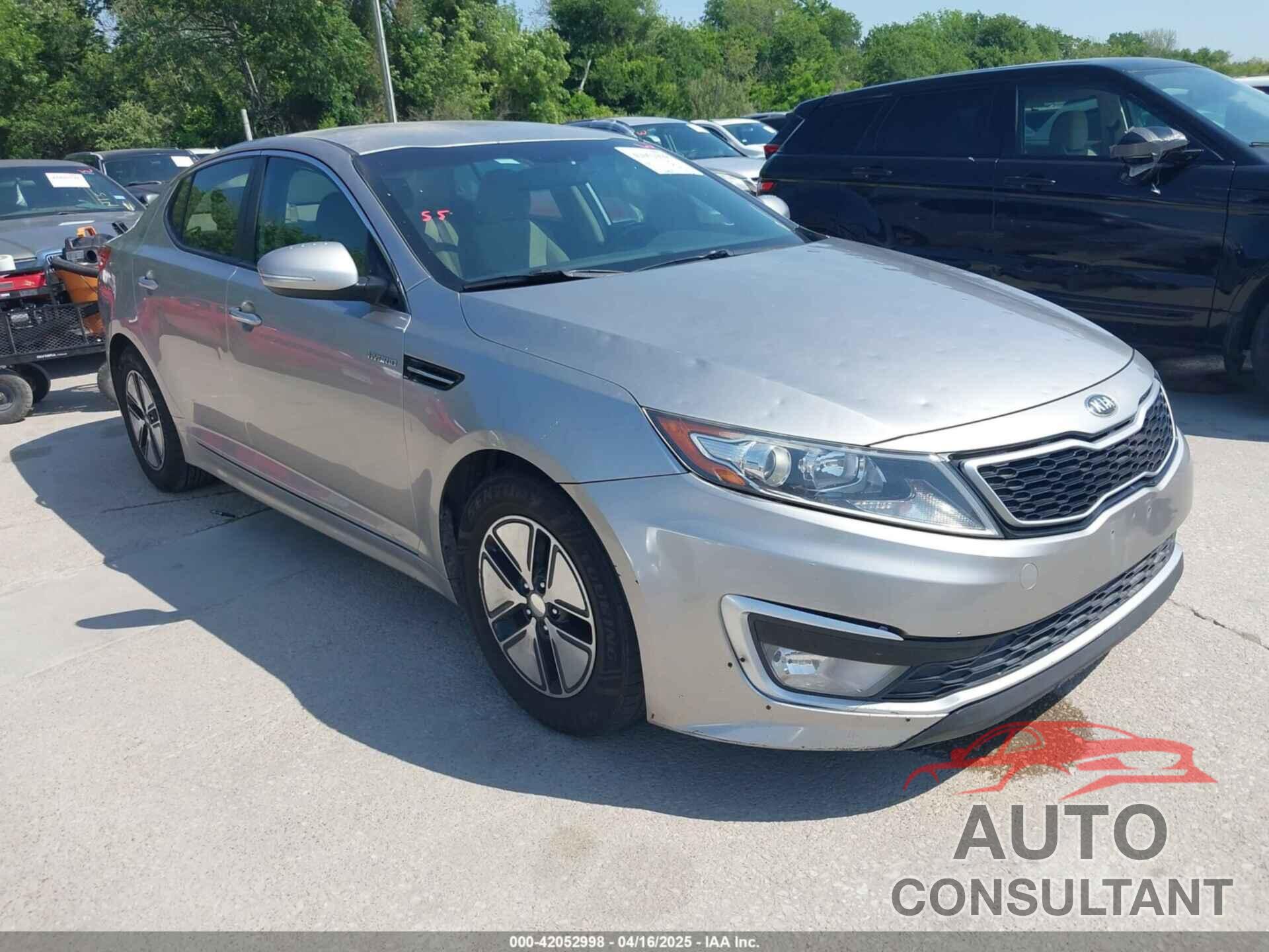 KIA OPTIMA HYBRID 2013 - KNAGM4AD8D5059623