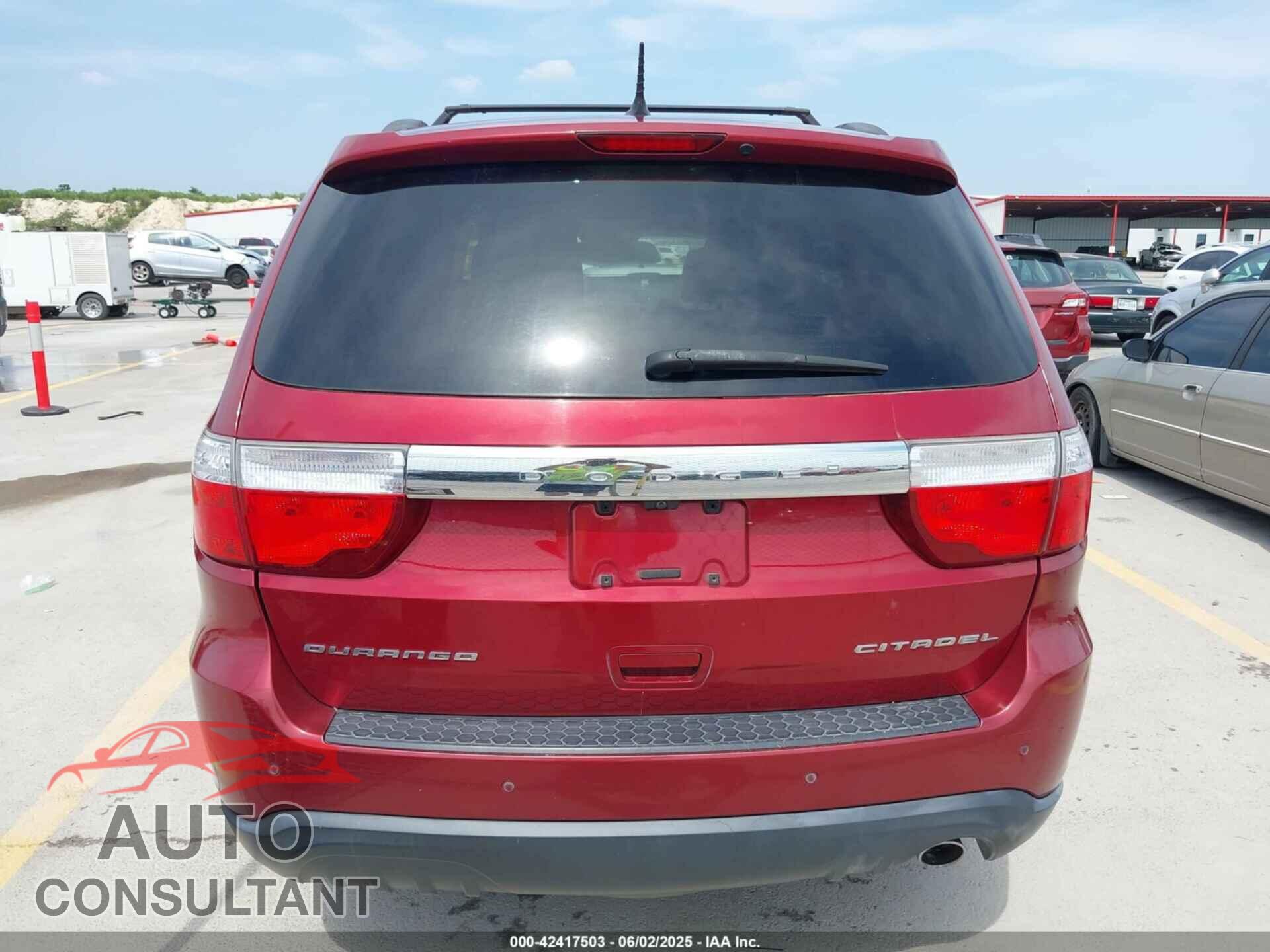 DODGE DURANGO 2013 - 1C4RDHEG8DC659125