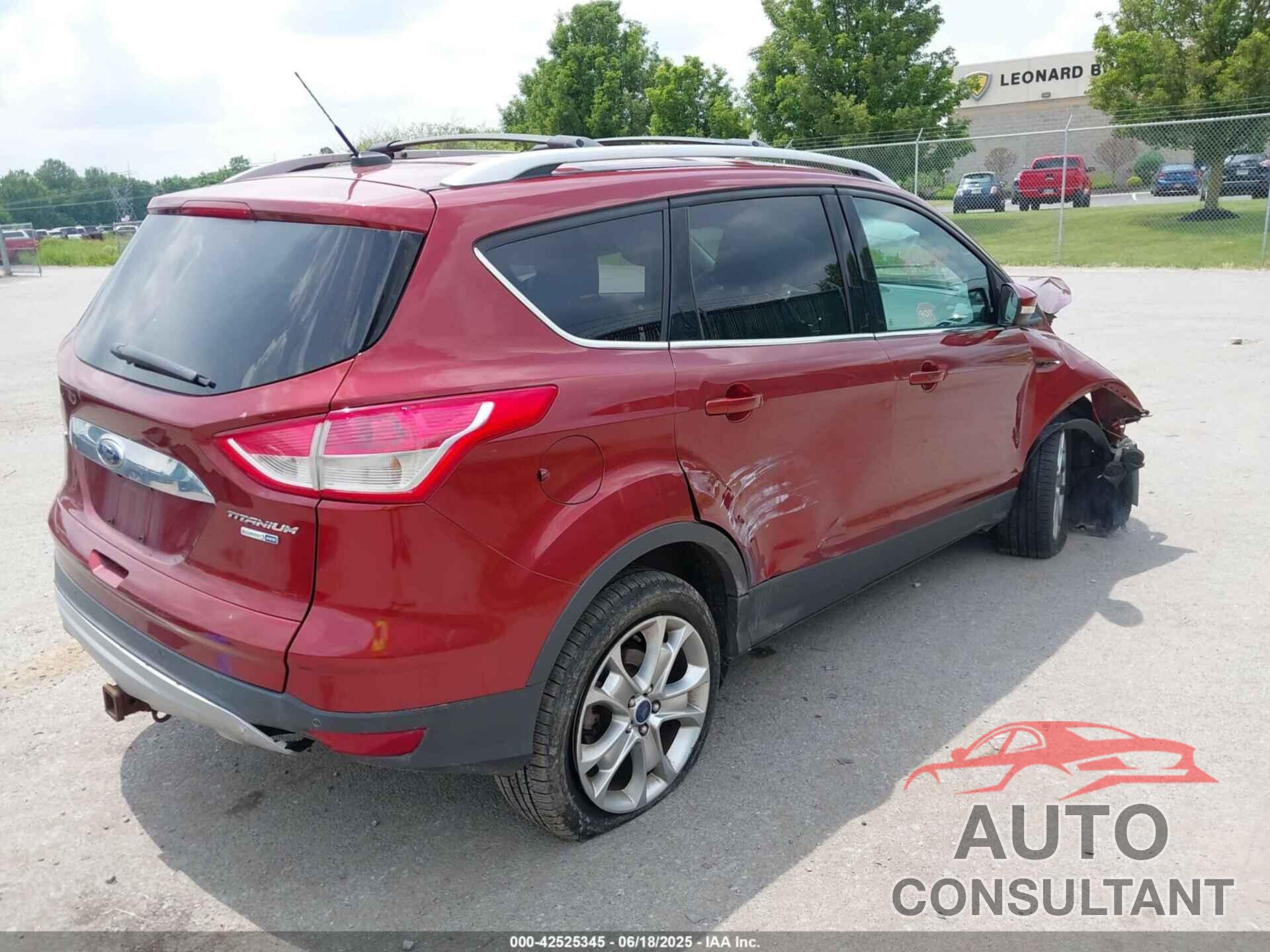 FORD ESCAPE 2014 - 1FMCU9J93EUB41966