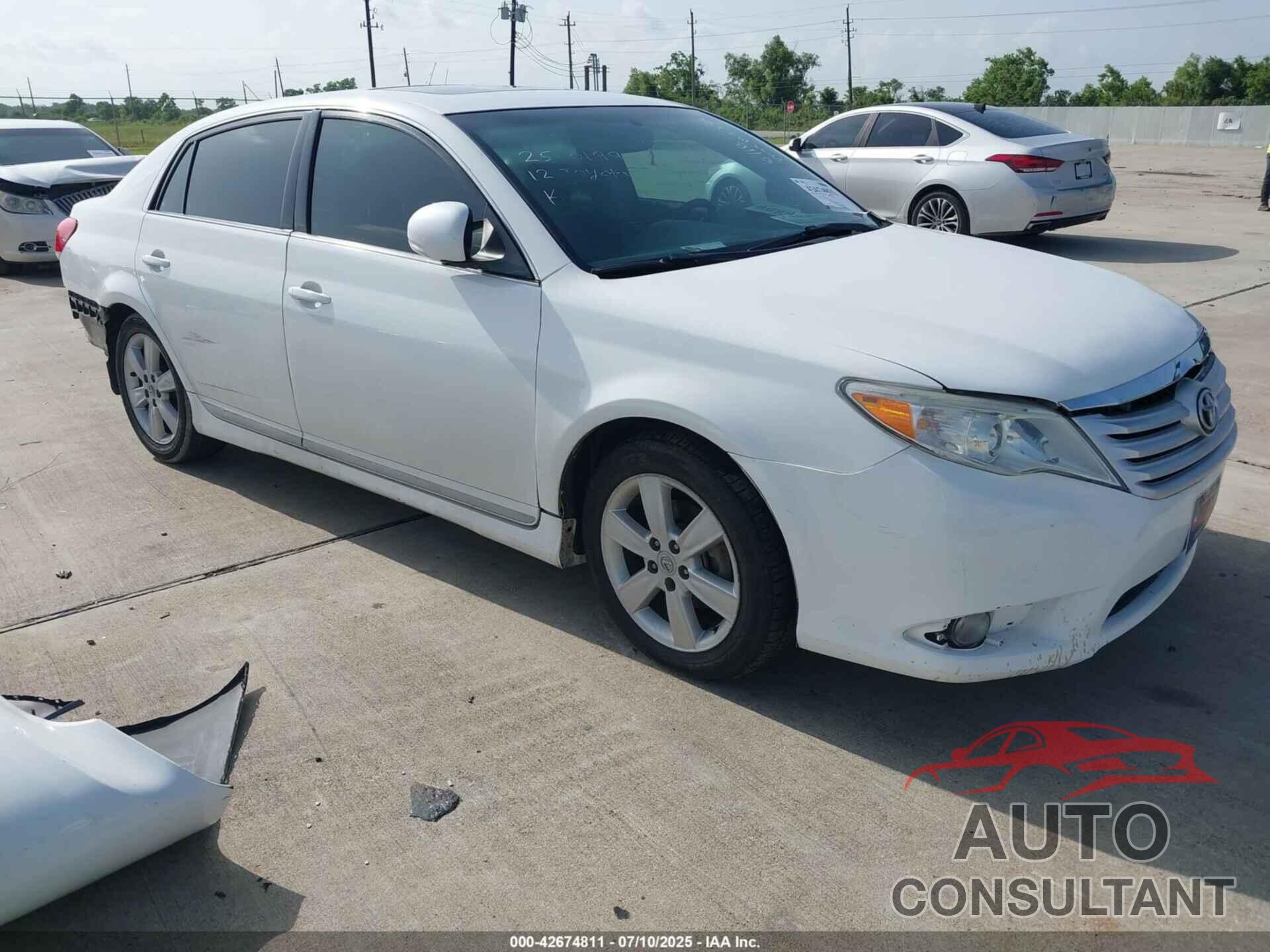 TOYOTA AVALON 2012 - 4T1BK3DB6CU447473