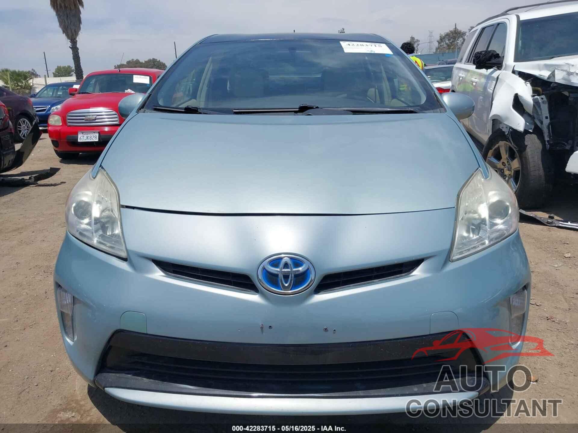 TOYOTA PRIUS 2015 - JTDKN3DUXF1950054
