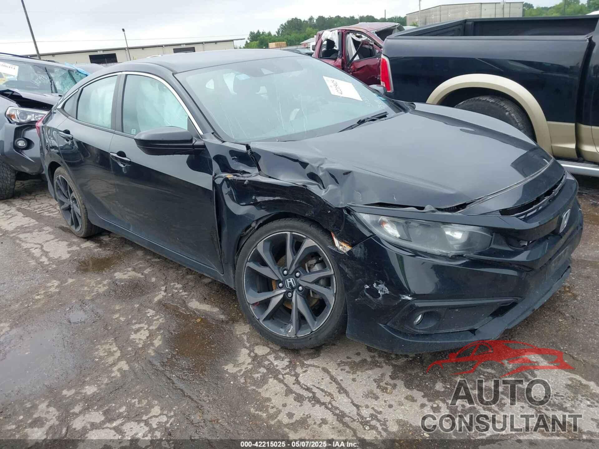 HONDA CIVIC 2019 - 19XFC2F80KE047548