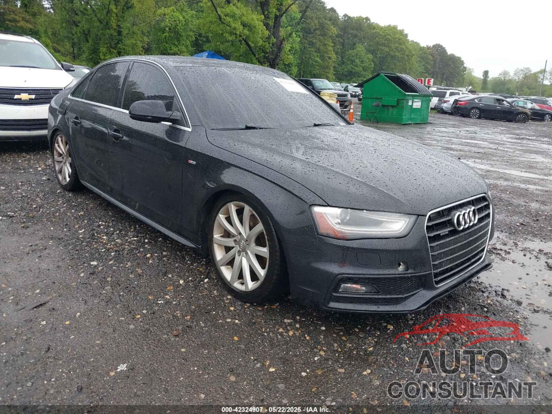 AUDI A4 2014 - WAUBFAFL4EN045657