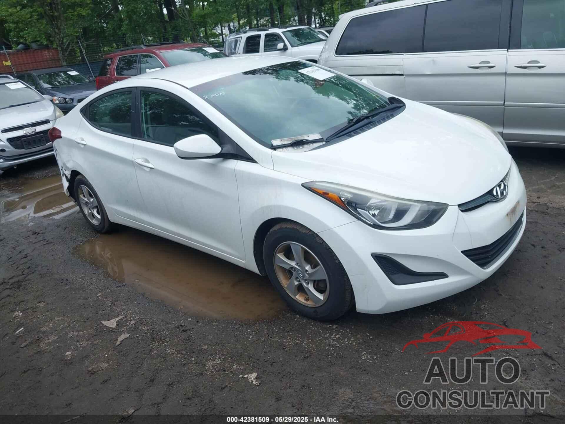 HYUNDAI ELANTRA 2014 - 5NPDH4AE9EH484742