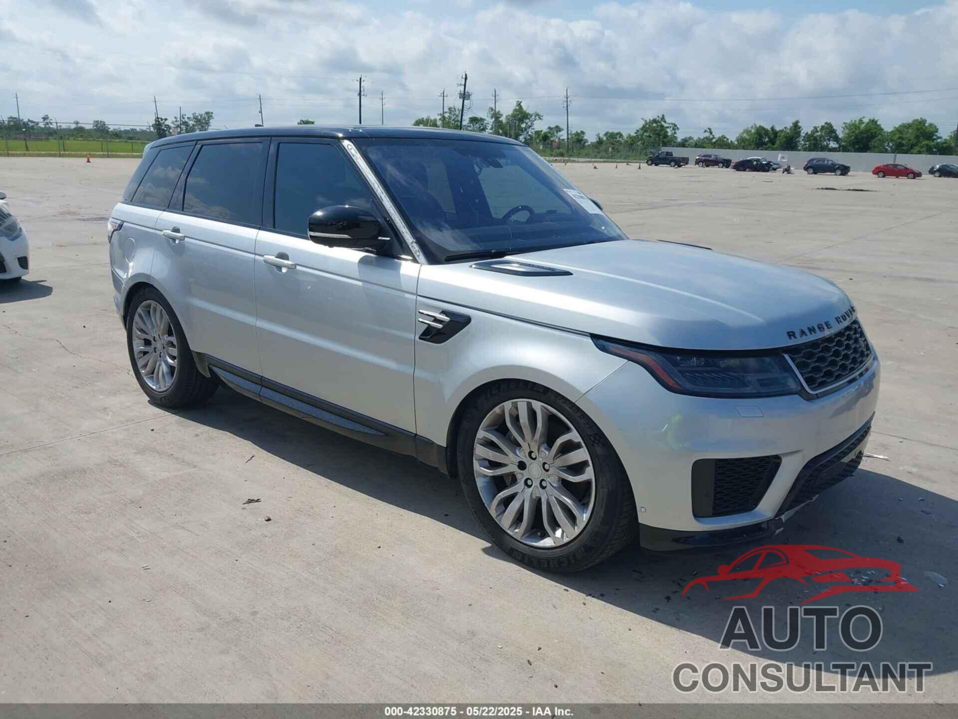 LAND ROVER RANGE ROVER SPORT 2019 - SALWR2RU1KA870203