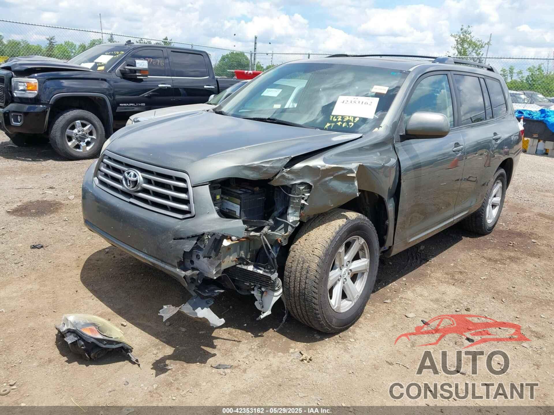 TOYOTA HIGHLANDER 2010 - 5TDJK3EH8AS020087