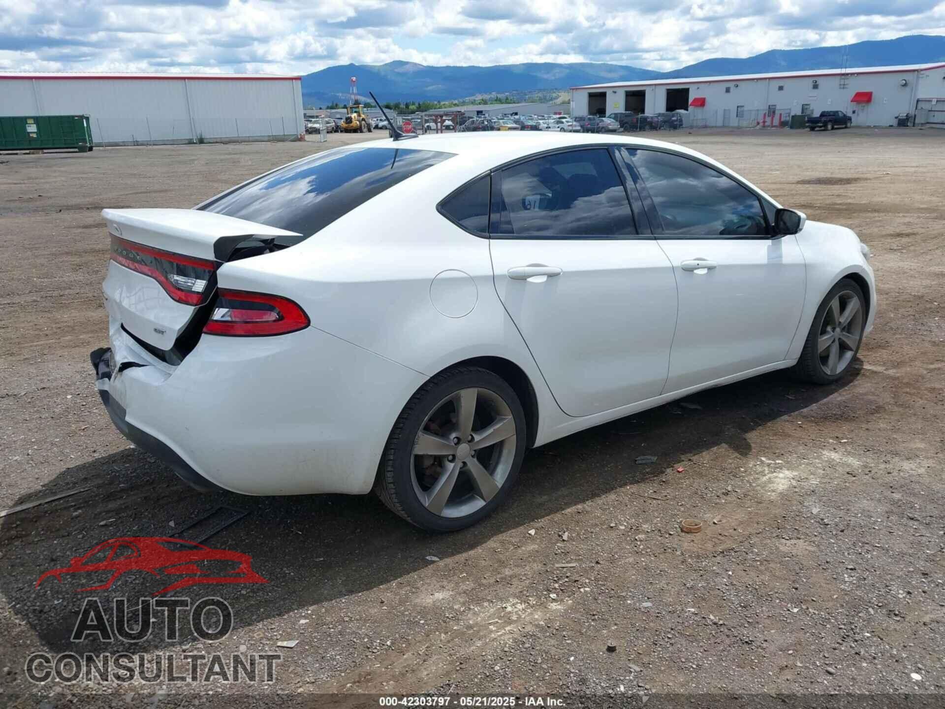DODGE DART 2014 - 1C3CDFEB5ED723409