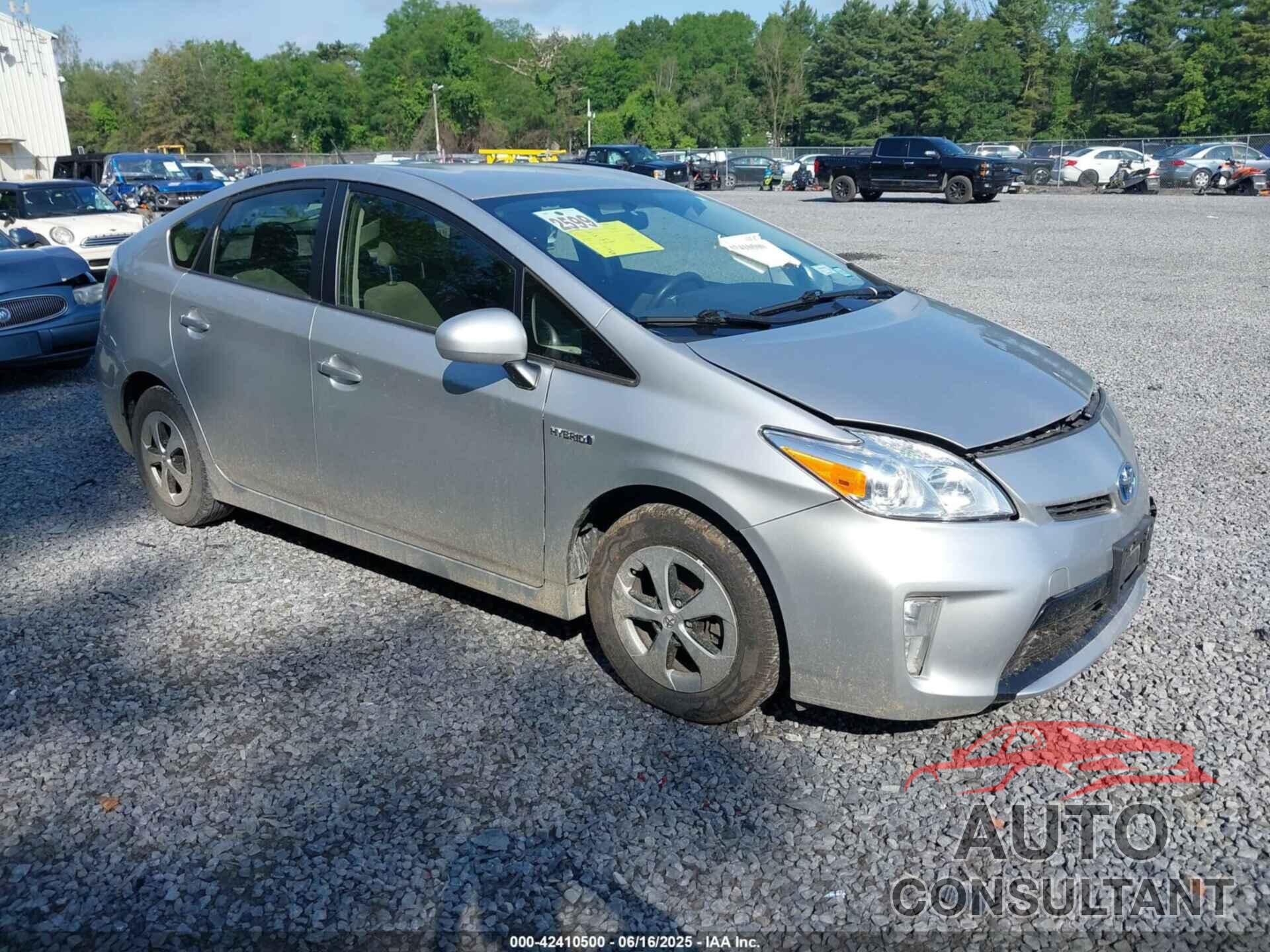 TOYOTA PRIUS 2013 - JTDKN3DU5D5648970