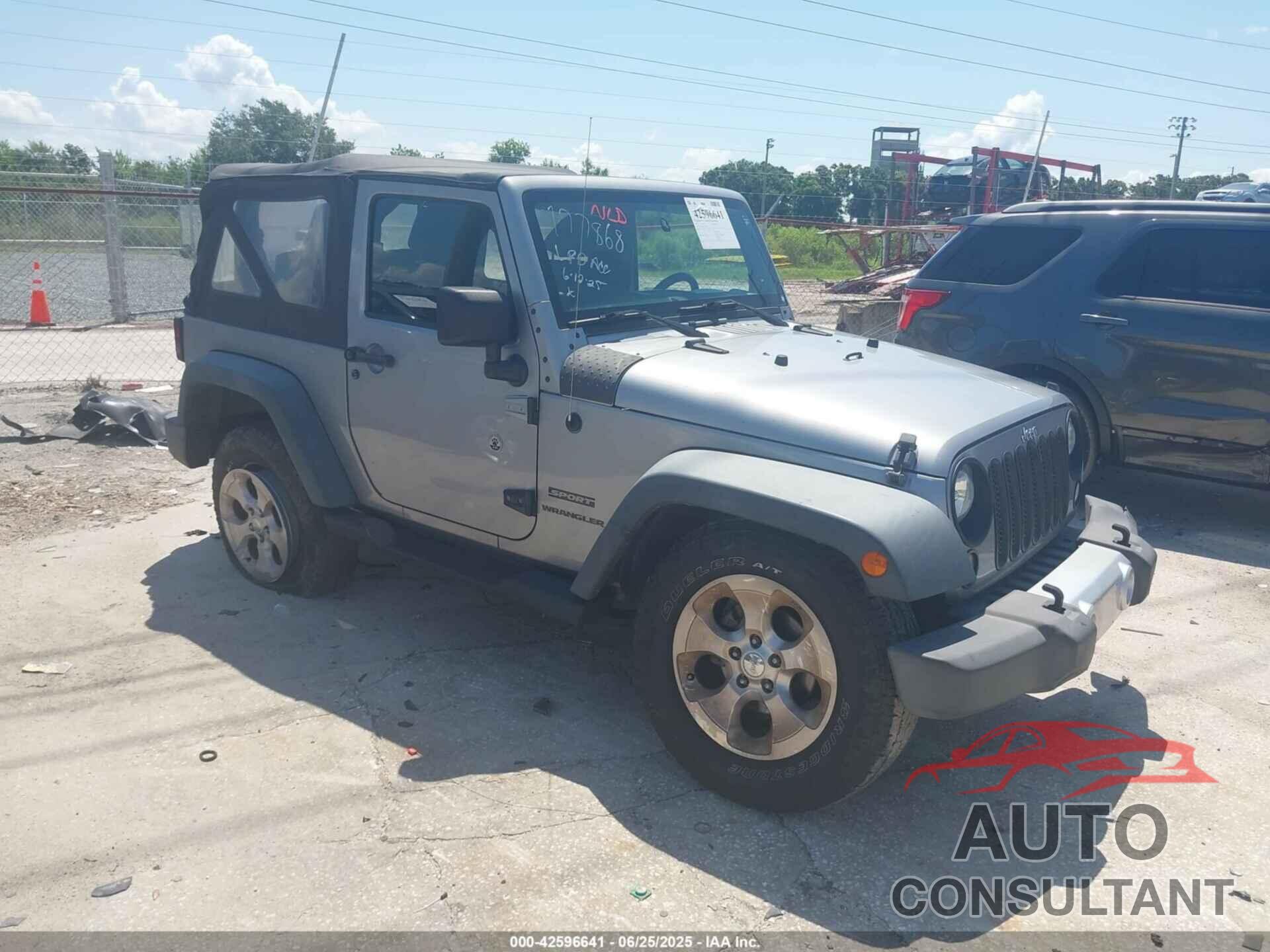 JEEP WRANGLER 2014 - 1C4AJWAG2EL157874